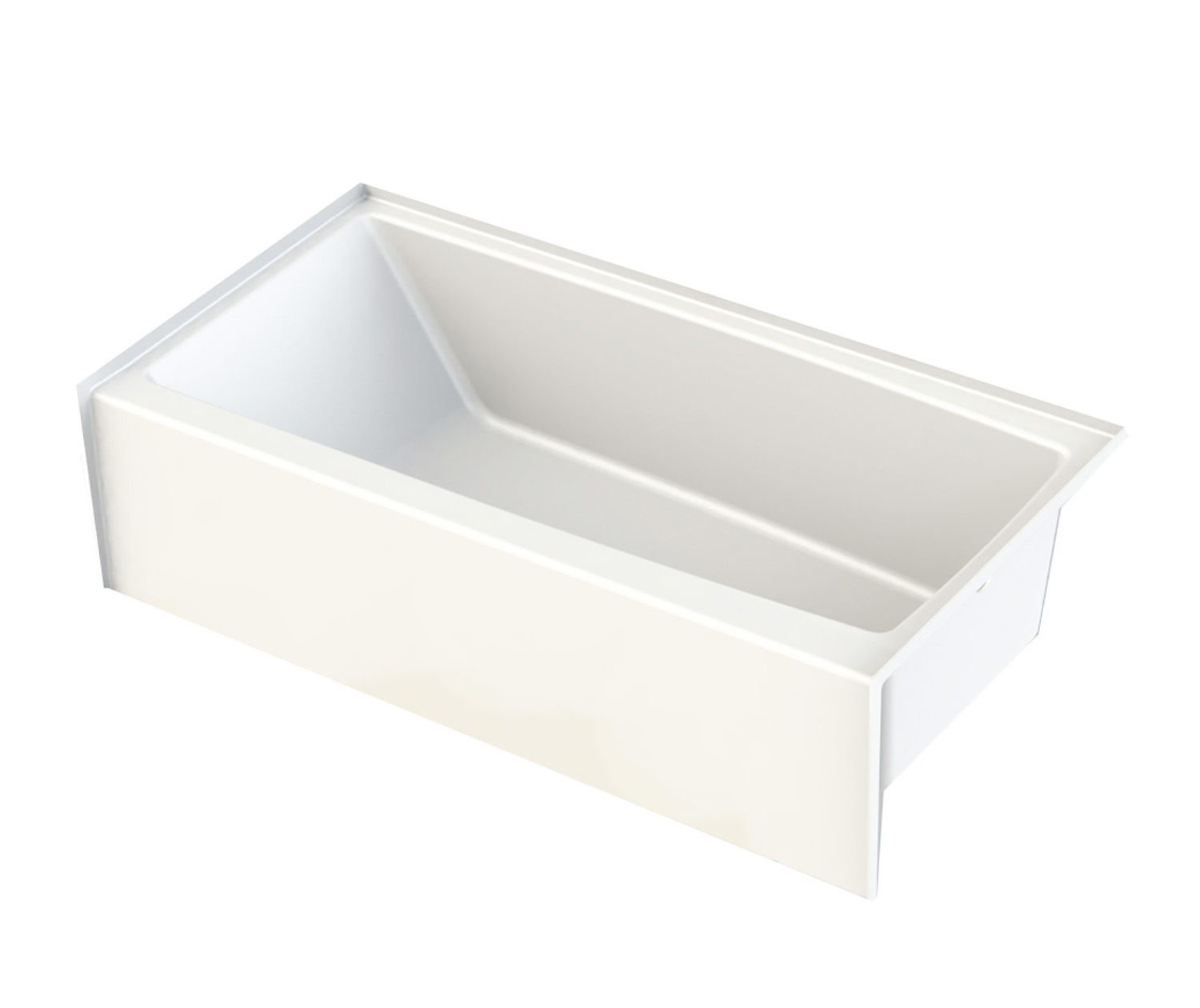 6030 SMIN 60 x 30 AcrylX Alcove Right-Hand Drain Bathtub in White