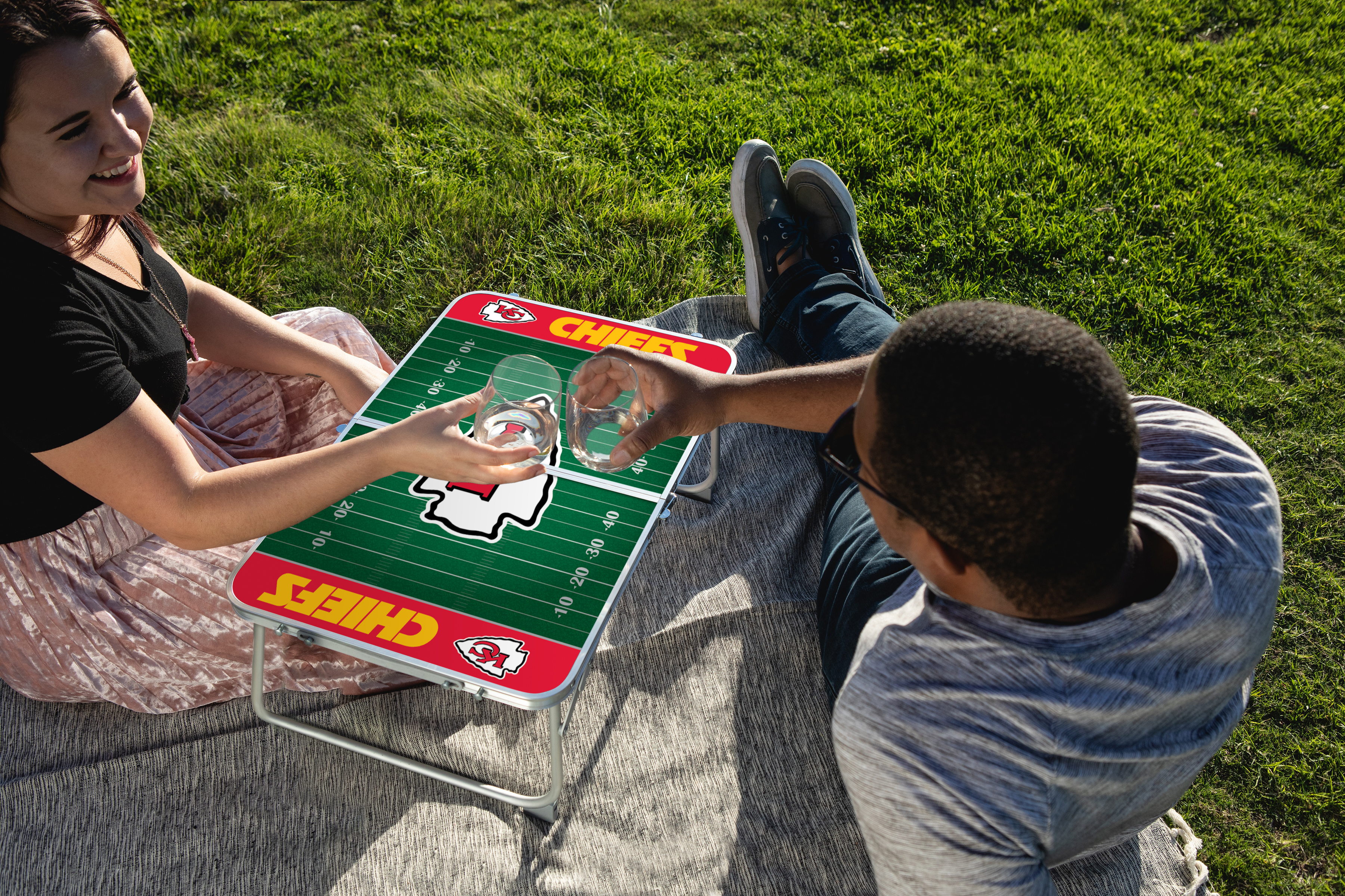 Kansas City Chiefs - Concert Table Mini Portable Table
