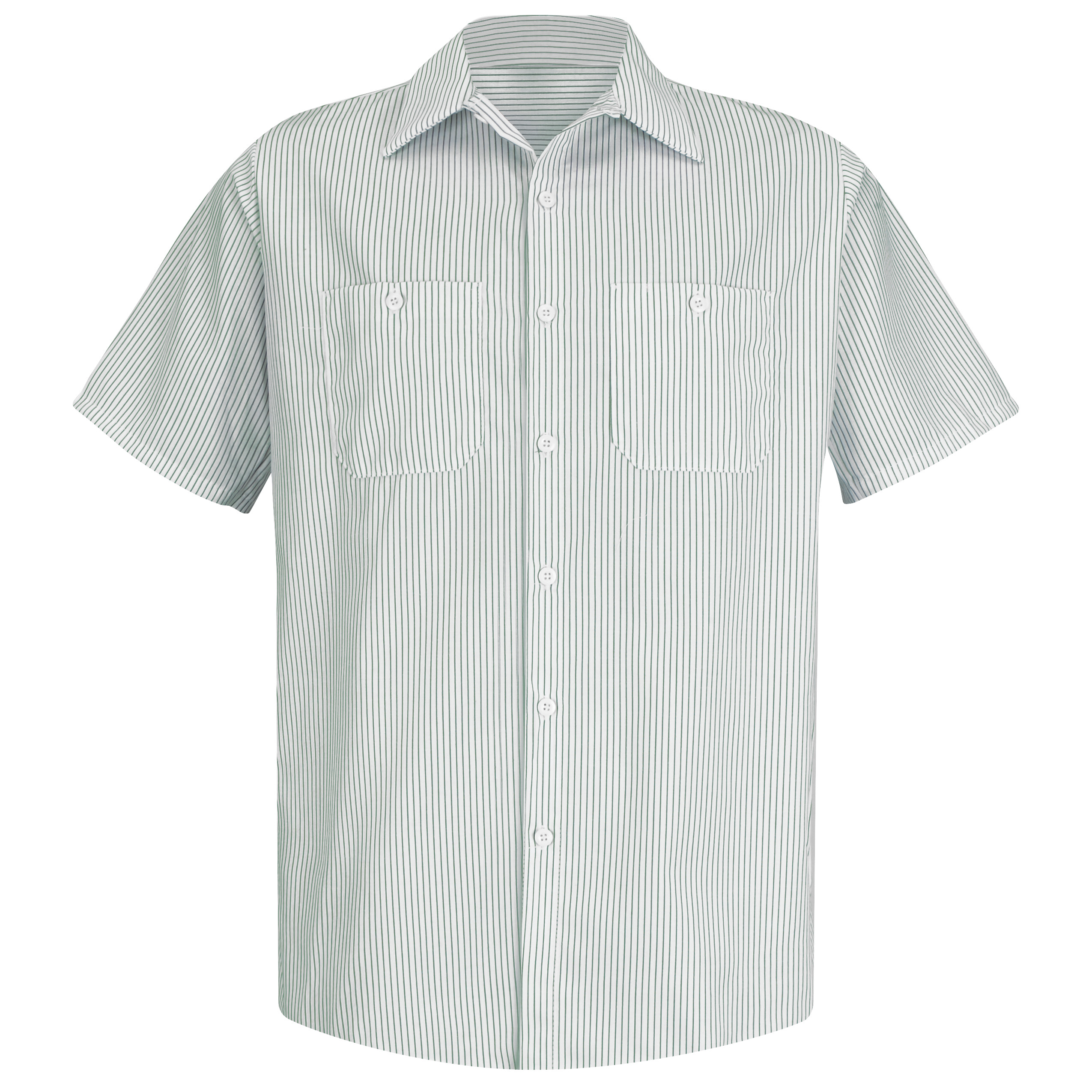 Picture of Red Kap® SP20 Men's Short Sleeve Industrial Stripe Work Shirt