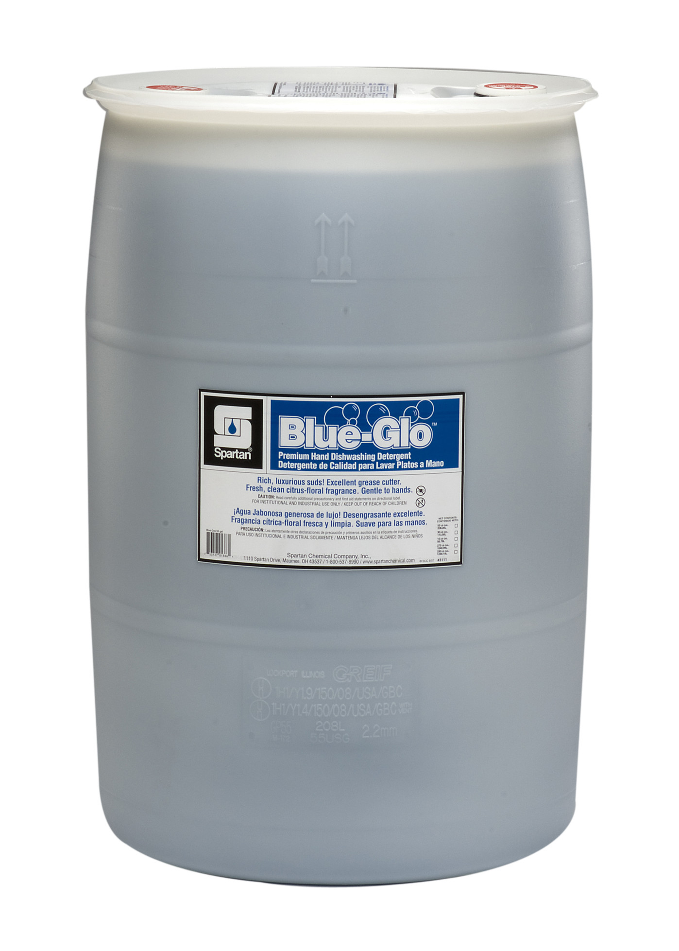 Spartan Chemical Company Blue-Glo, 55 GAL DRUM