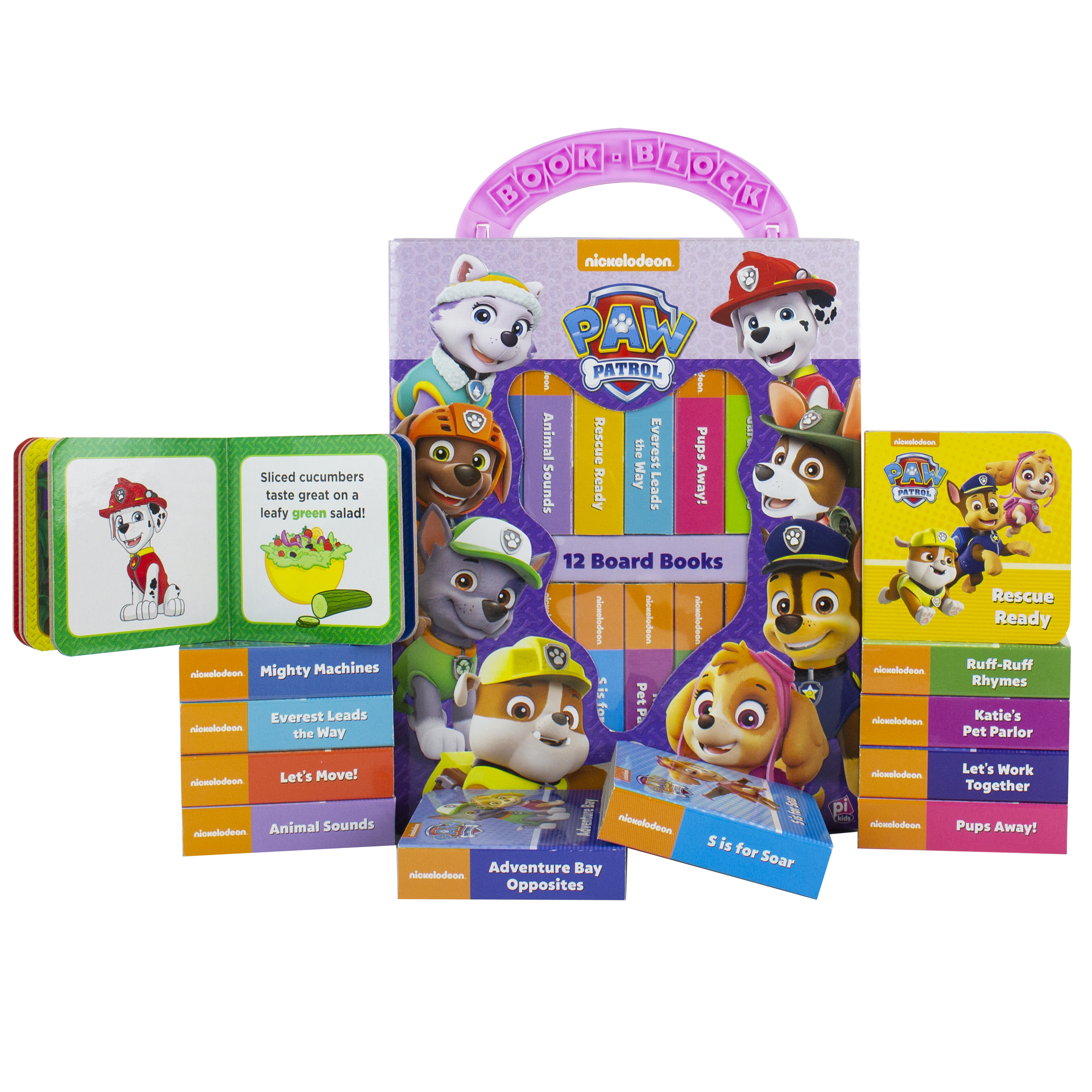 PI Kids My First Library PAW Patrol Girl, 12 Books