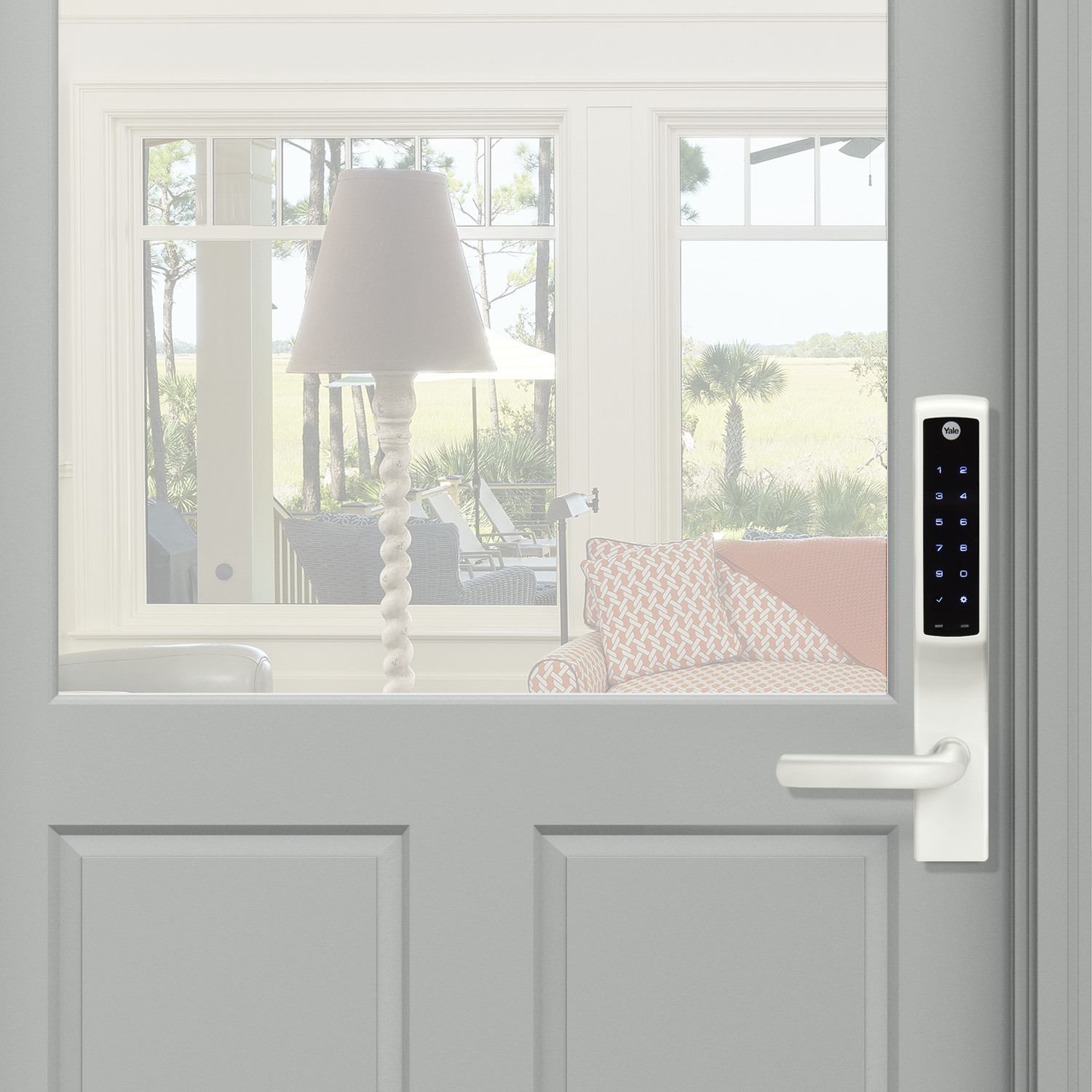 Assure Lock for Andersen Patio Doors with WiFi and Bluetooth Yale Home