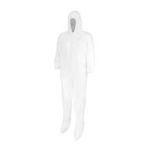 Radians MP417CAHB Microporous Coverall with Hood, Boots and Elastic Wrists