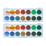 14 PAN WATERCOLOR SET OPAQUE SET OF 2