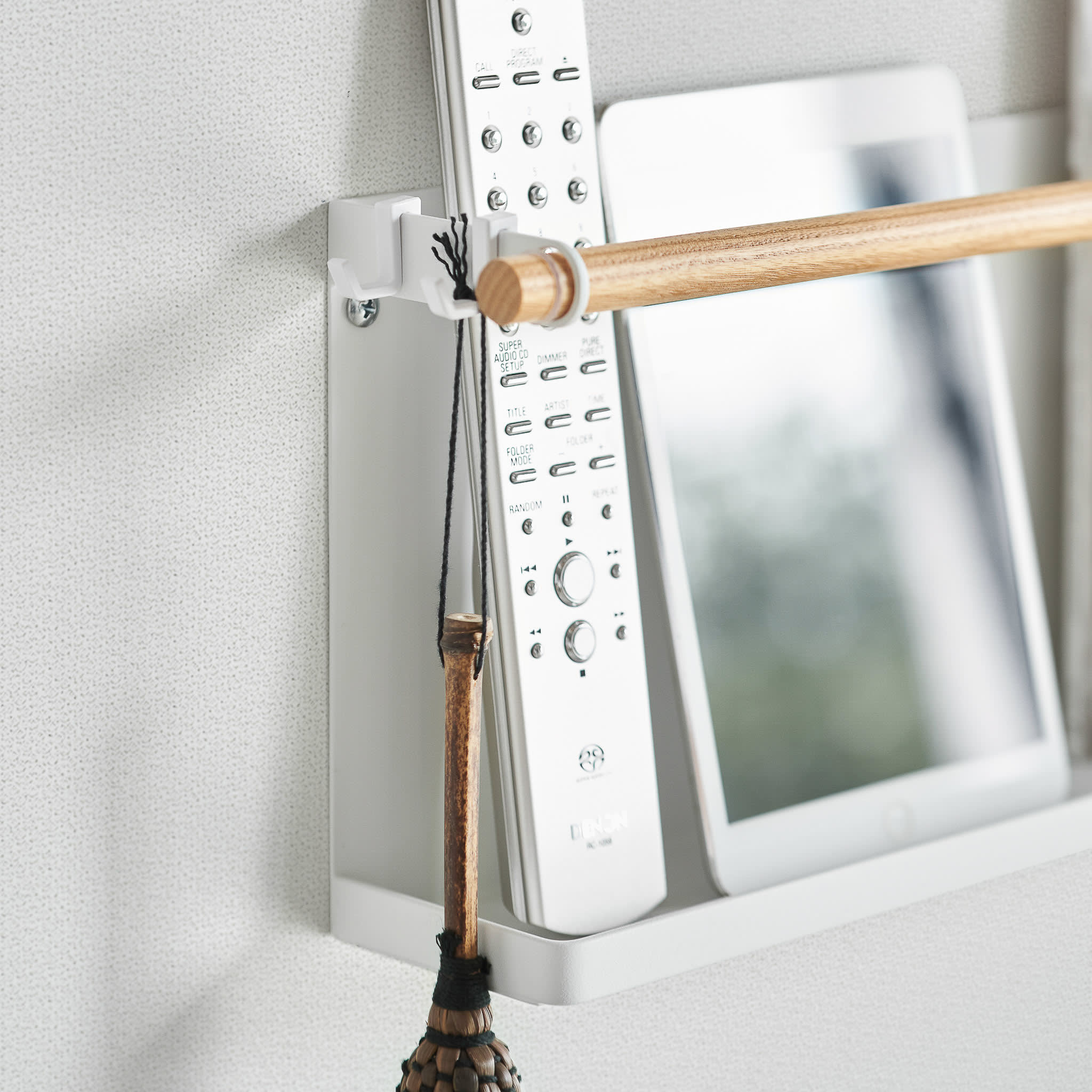 Wall-Mounted Rack : Two Extra Hooks