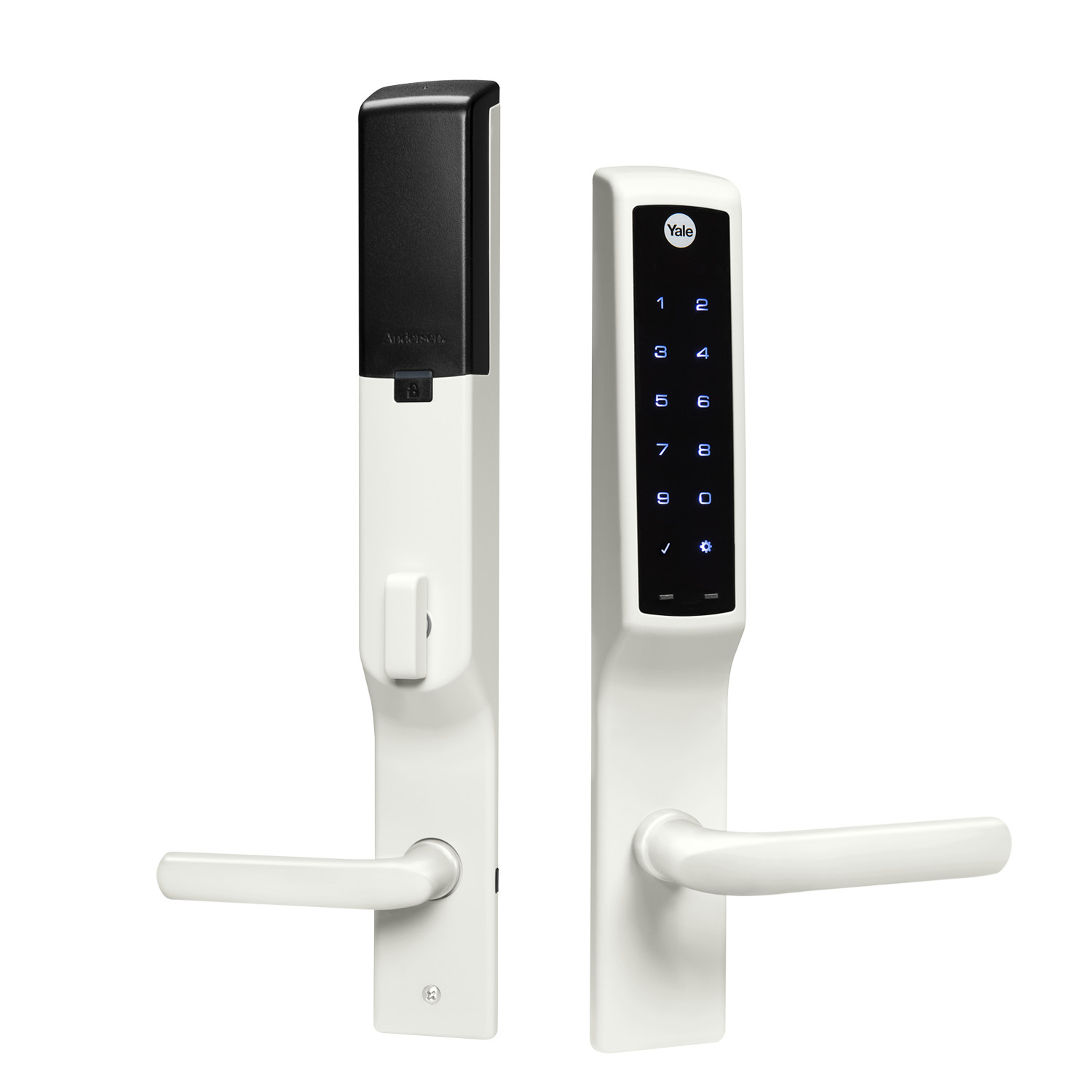 Yale Assure Lock for Andersen Patio Doors with Z-Wave Plus - White