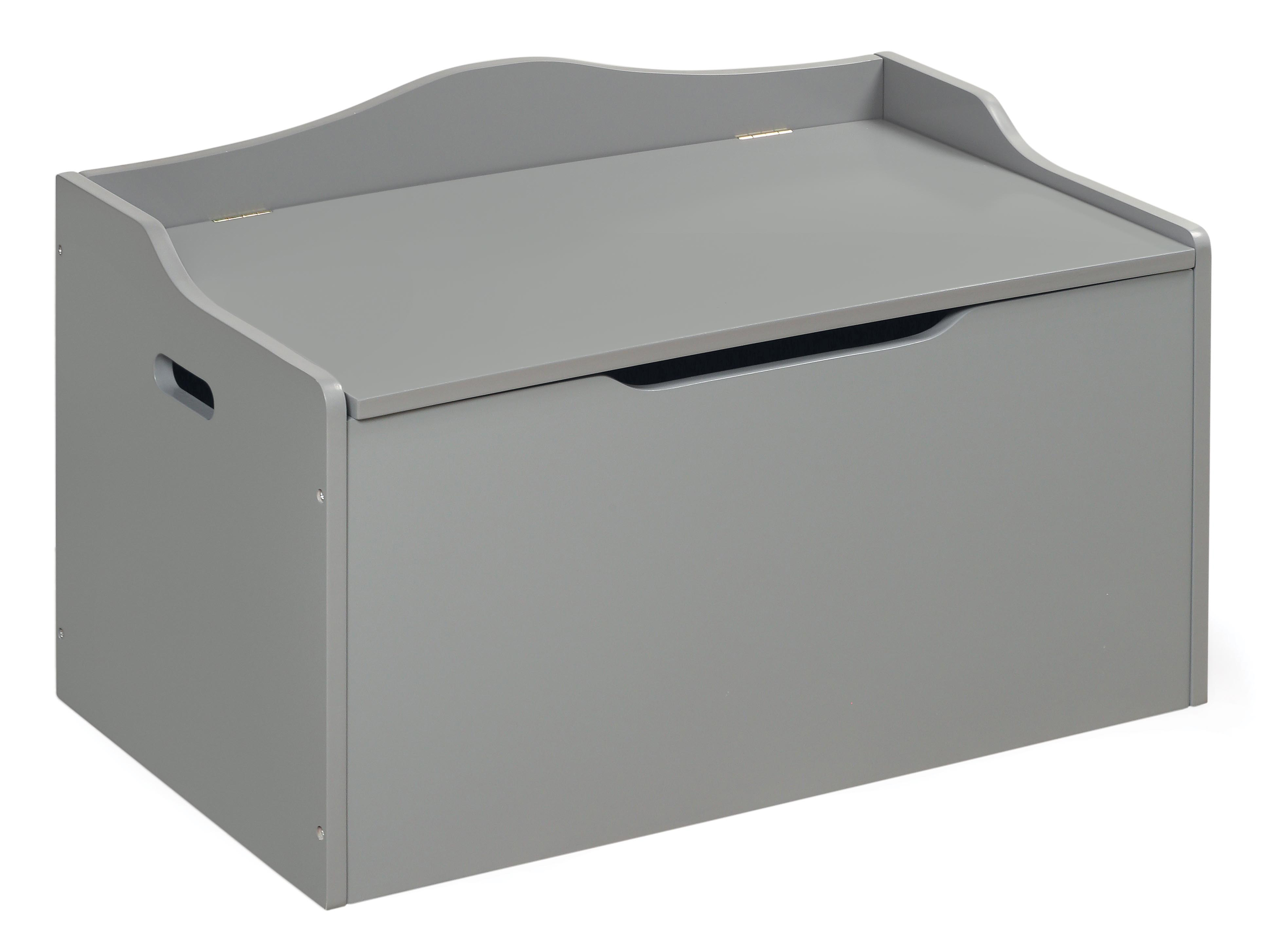 Bench Top Toy Box - Gray