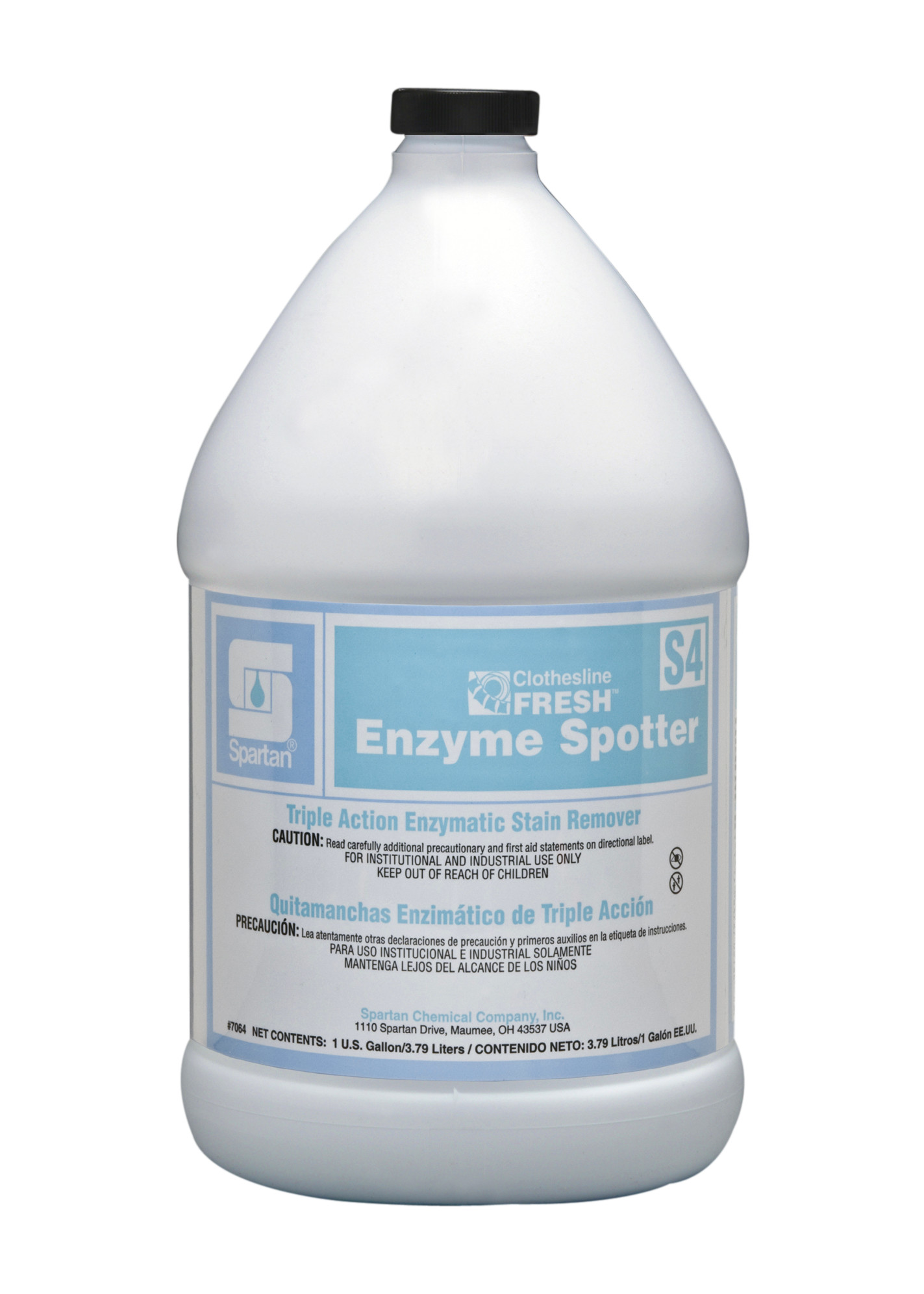 Spartan Chemical Company Clothesline Fresh Enzyme Spotter S4, 1 GAL 4/CSE