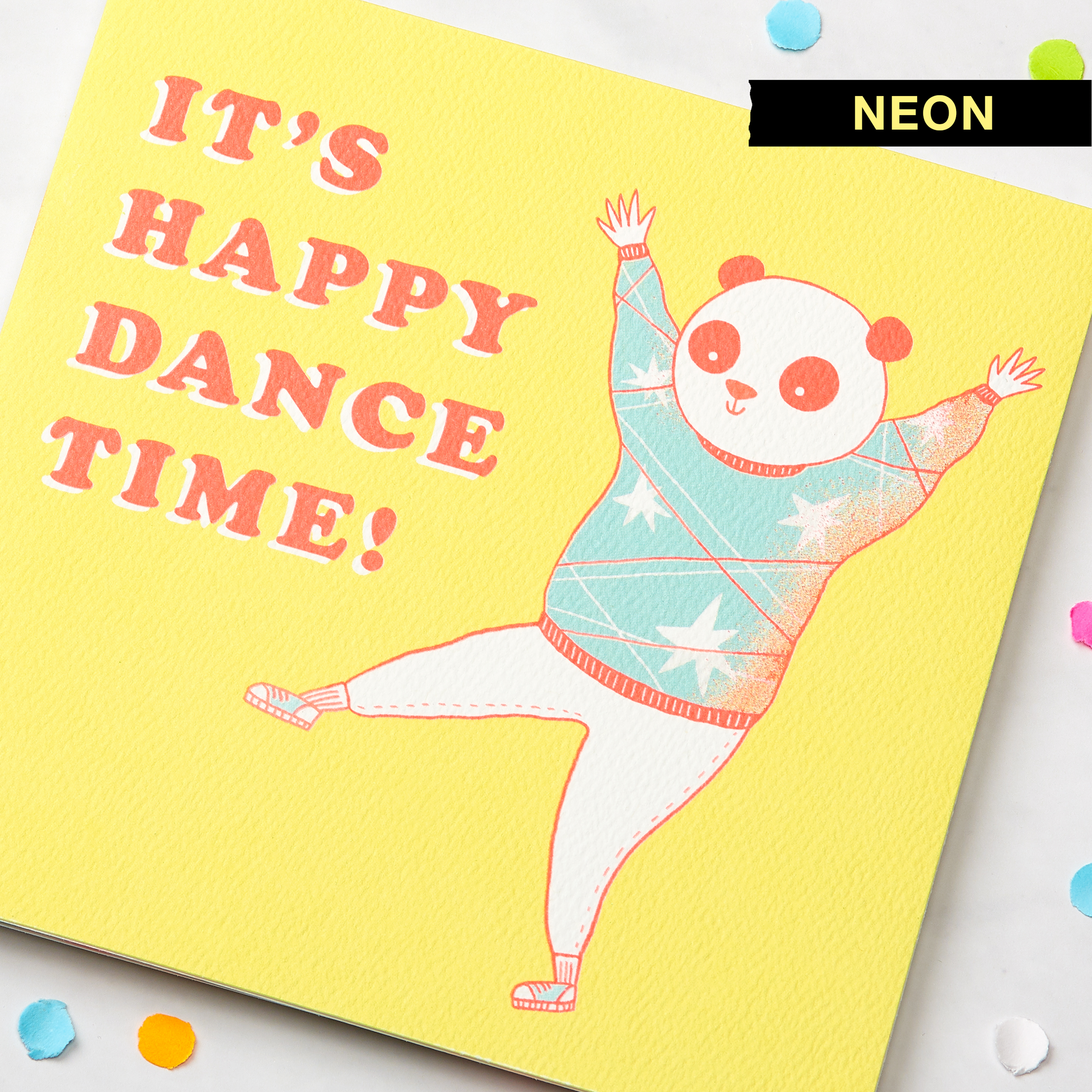 Happy Dance Greeting Card - Birthday, Thinking of You, Encouragement, Congratulations image