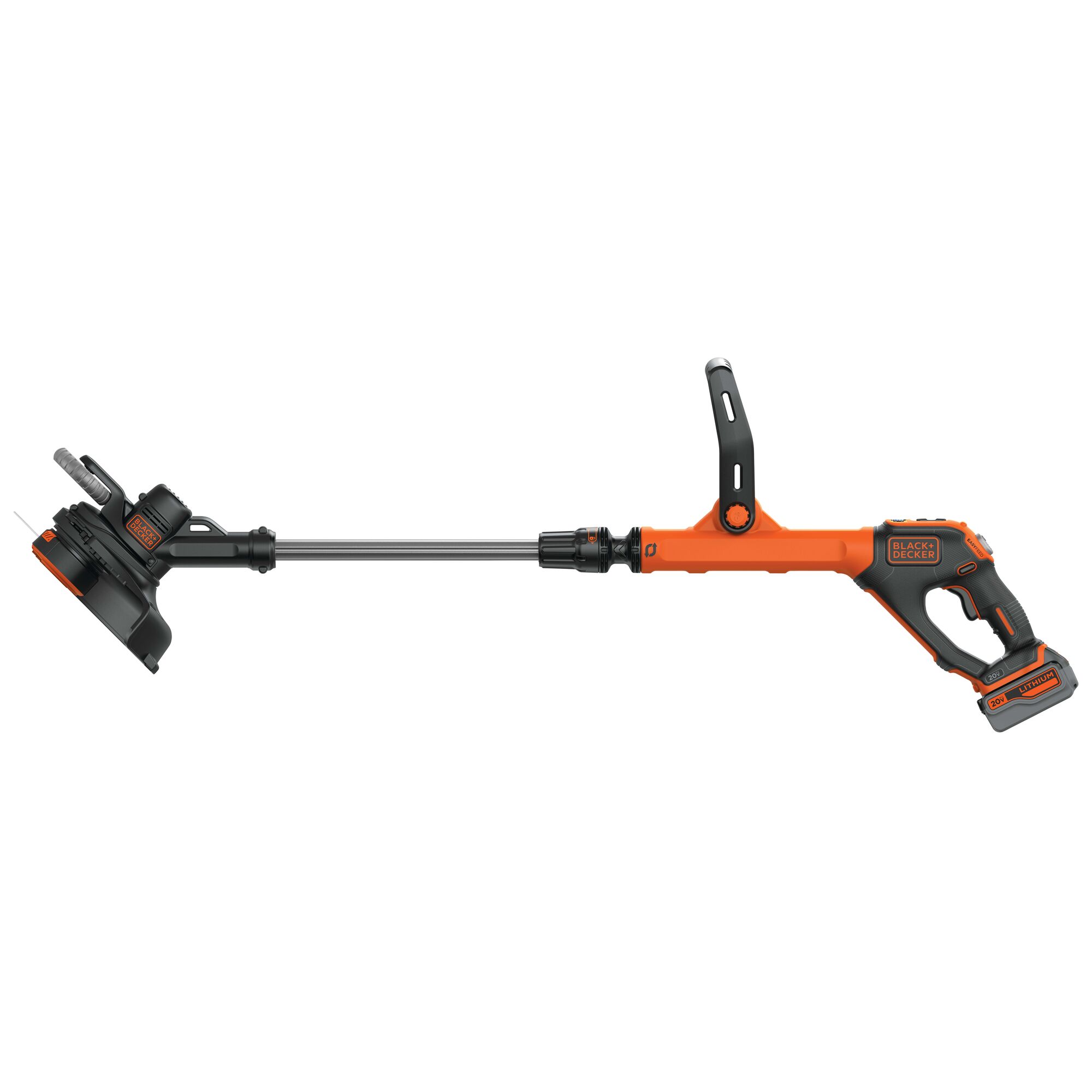 Profile view of 20V Max Lithium Easyfeed string Trimmer/Edger