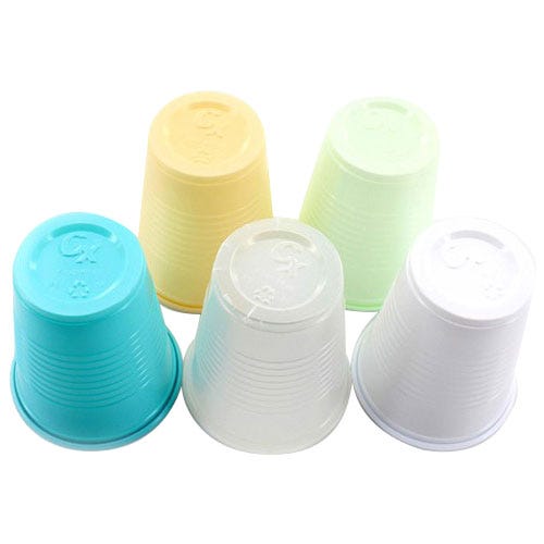 Plastic Cups, 5 oz, Clear/Translucent - 2500/Case