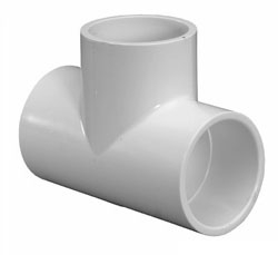 Lasco Fittings, Inc. PPF-TEE-100 1" PVC TEE
