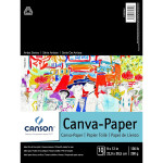 ARTIST SERIES 10 SHEETS CANVA-PAPER PAD FOLDOVER 9X12IN