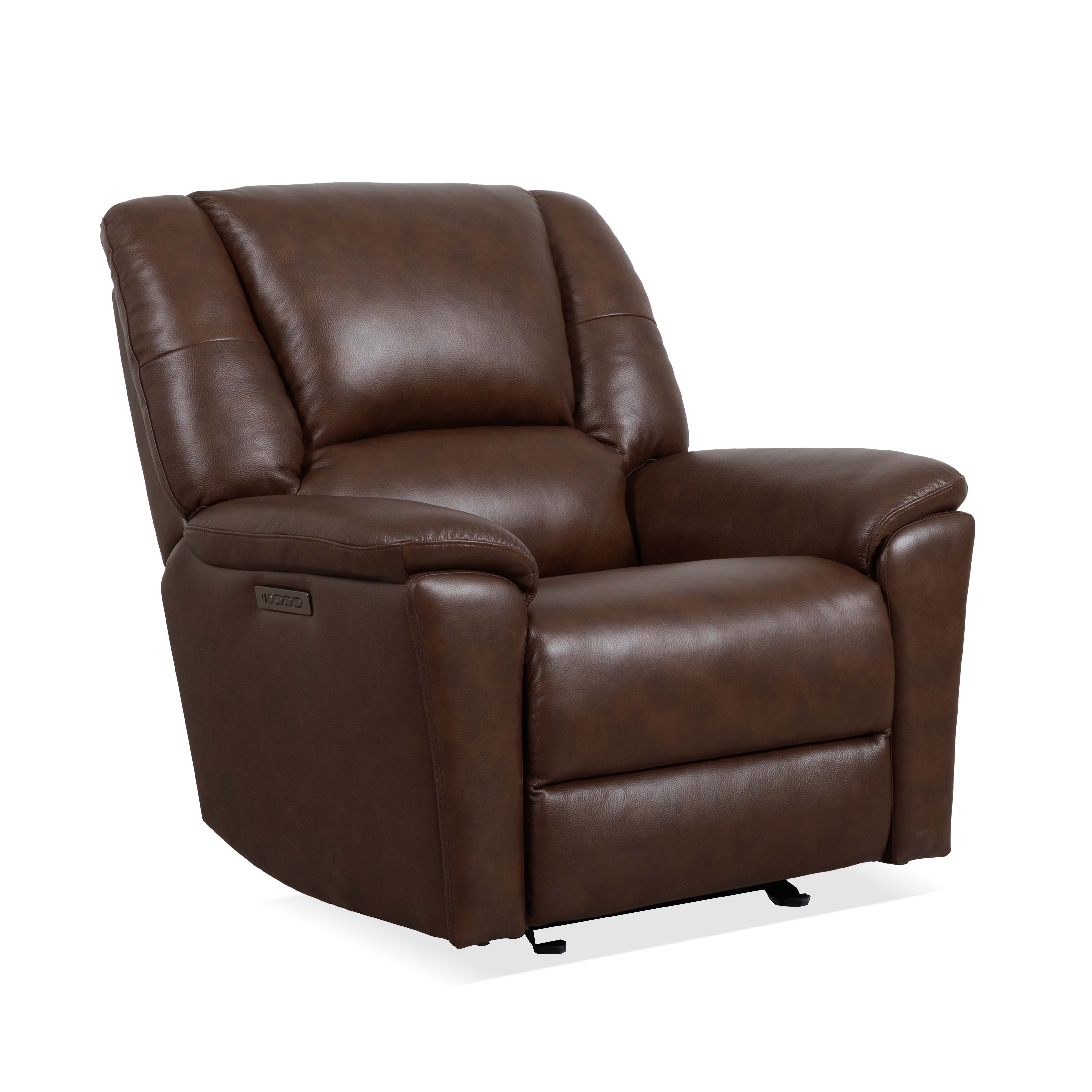 Flexsteel Plush Power Gliding Recliner with Power Headrest & Lumbar