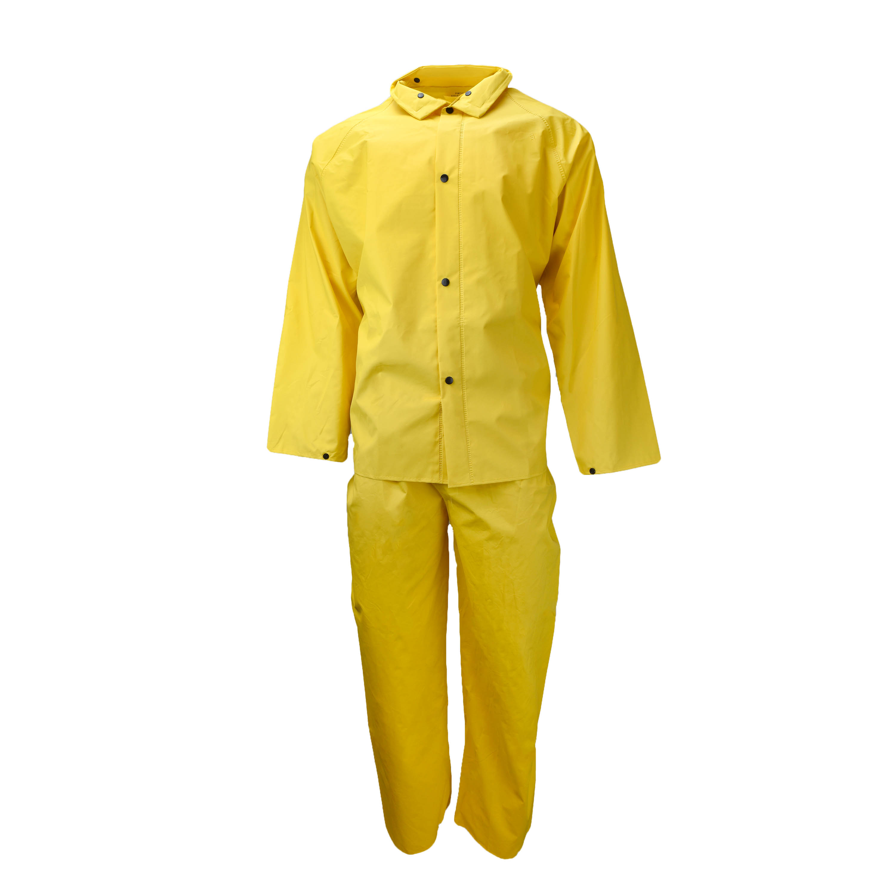 I36S Economy 3-Piece Rain Suit - Safety Yellow - Size M