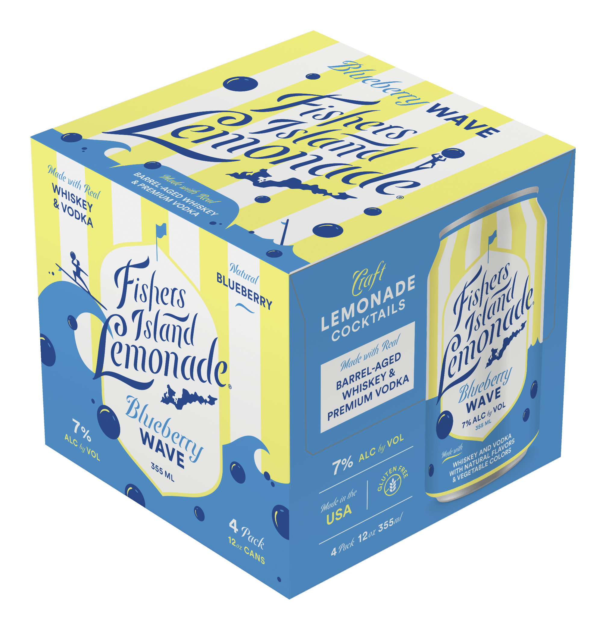 FISHERS ISLAND BLUEBERRY WAVE LEMONADE