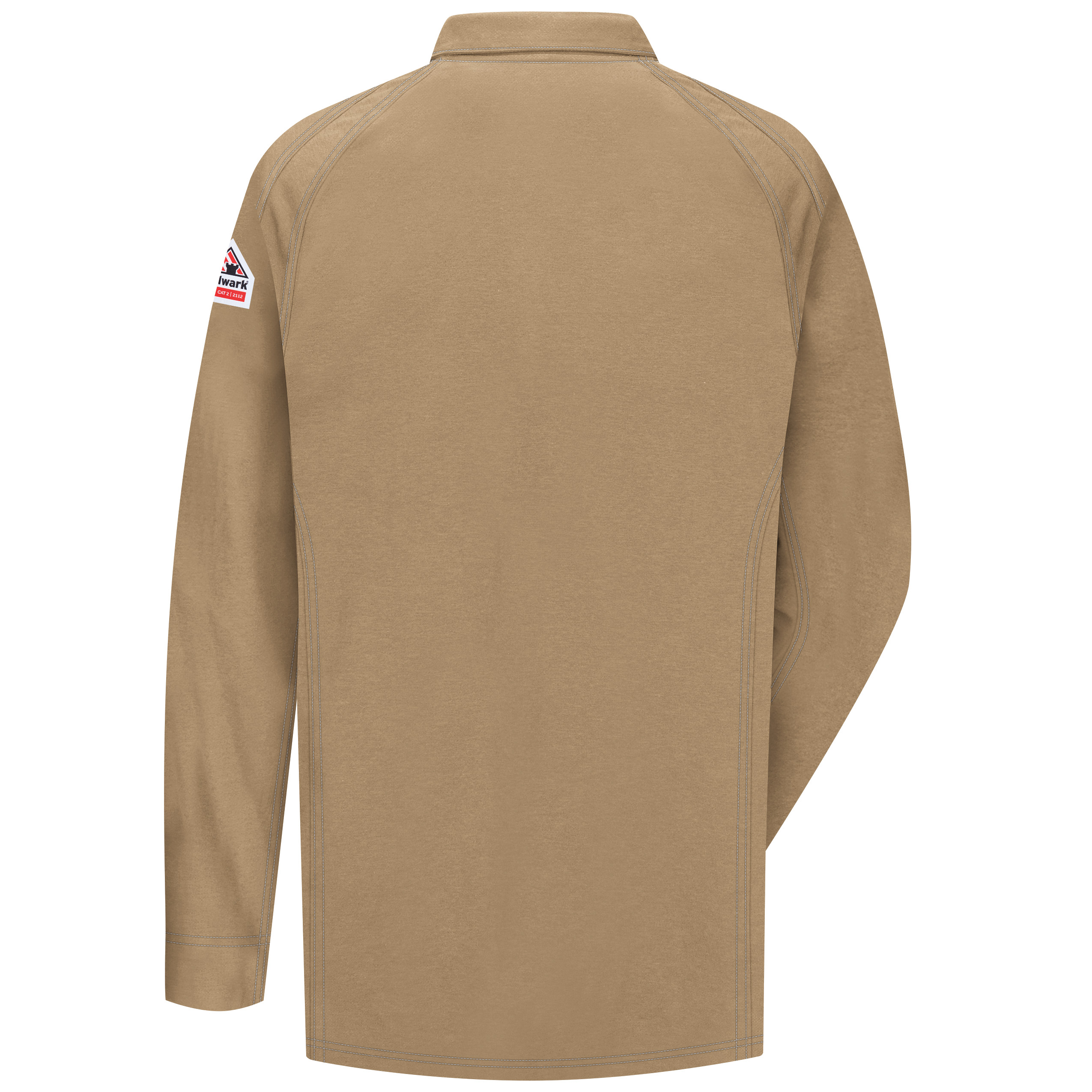 Picture of Bulwark® QT12 iQ Series® Comfort Knit Men's FR Long Sleeve Polo