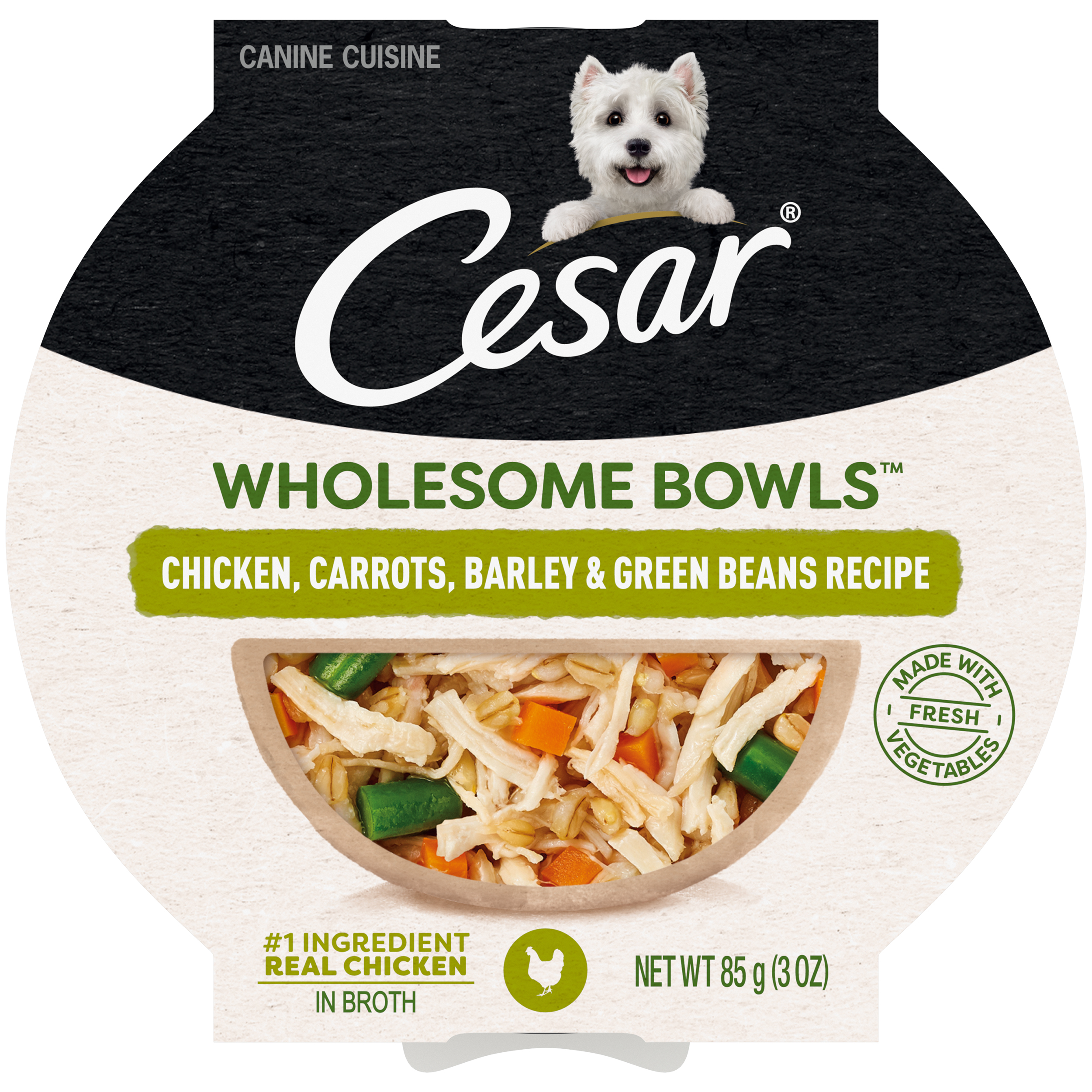 10/3 oz. Cesar Wholesome Bowls Chicken,Carrot,Barley & Green Beans - Health/First Aid