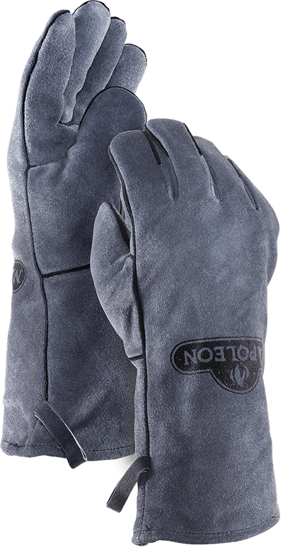 62147 - Genuine Leather BBQ Gloves