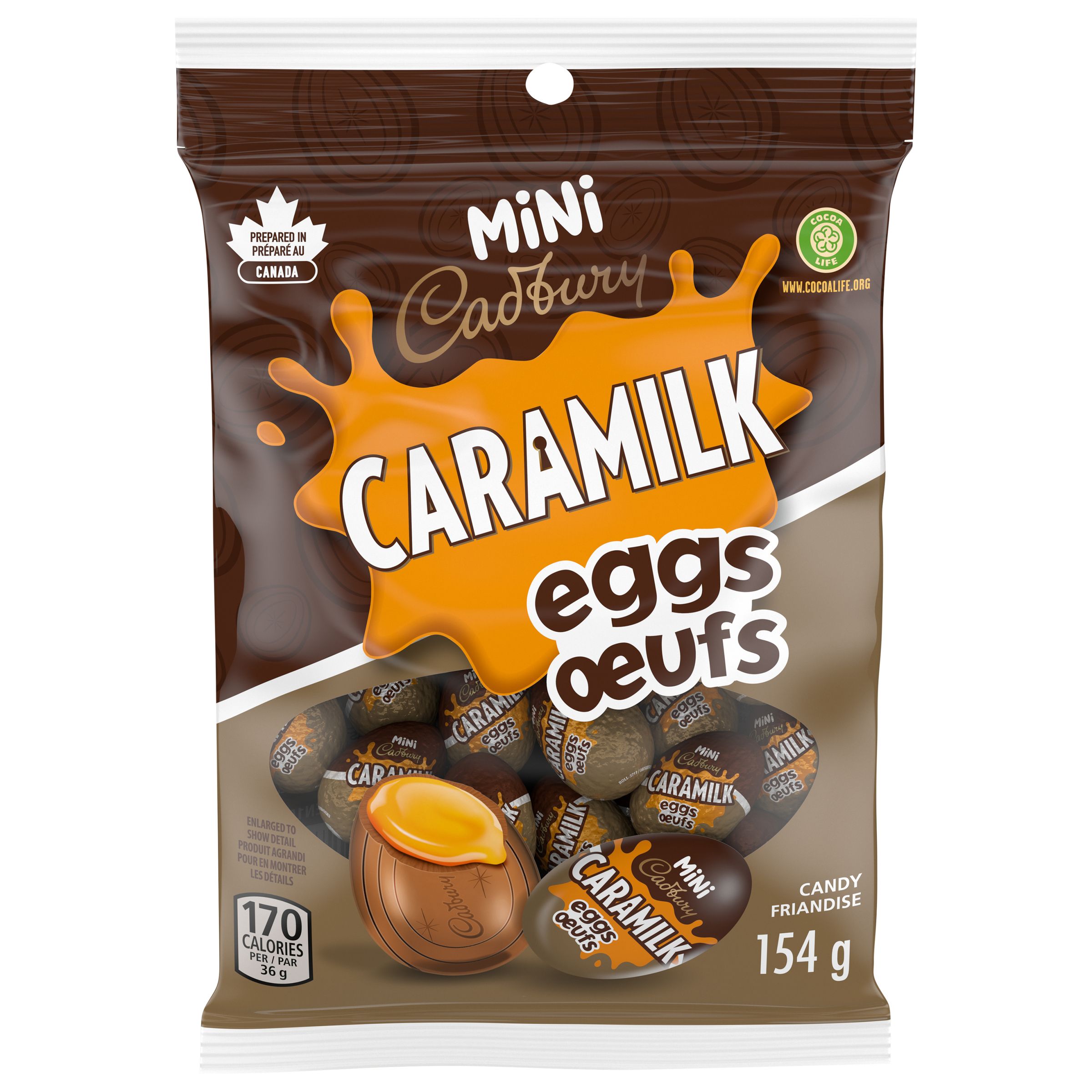 Cadbury Caramilk Mini Eggs Candy (154 g)-thumbnail-0