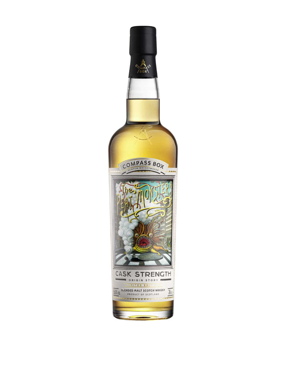 COMPASS BOX 'PEAT MONSTER CASK STRENGTH' LIMITED EDITION