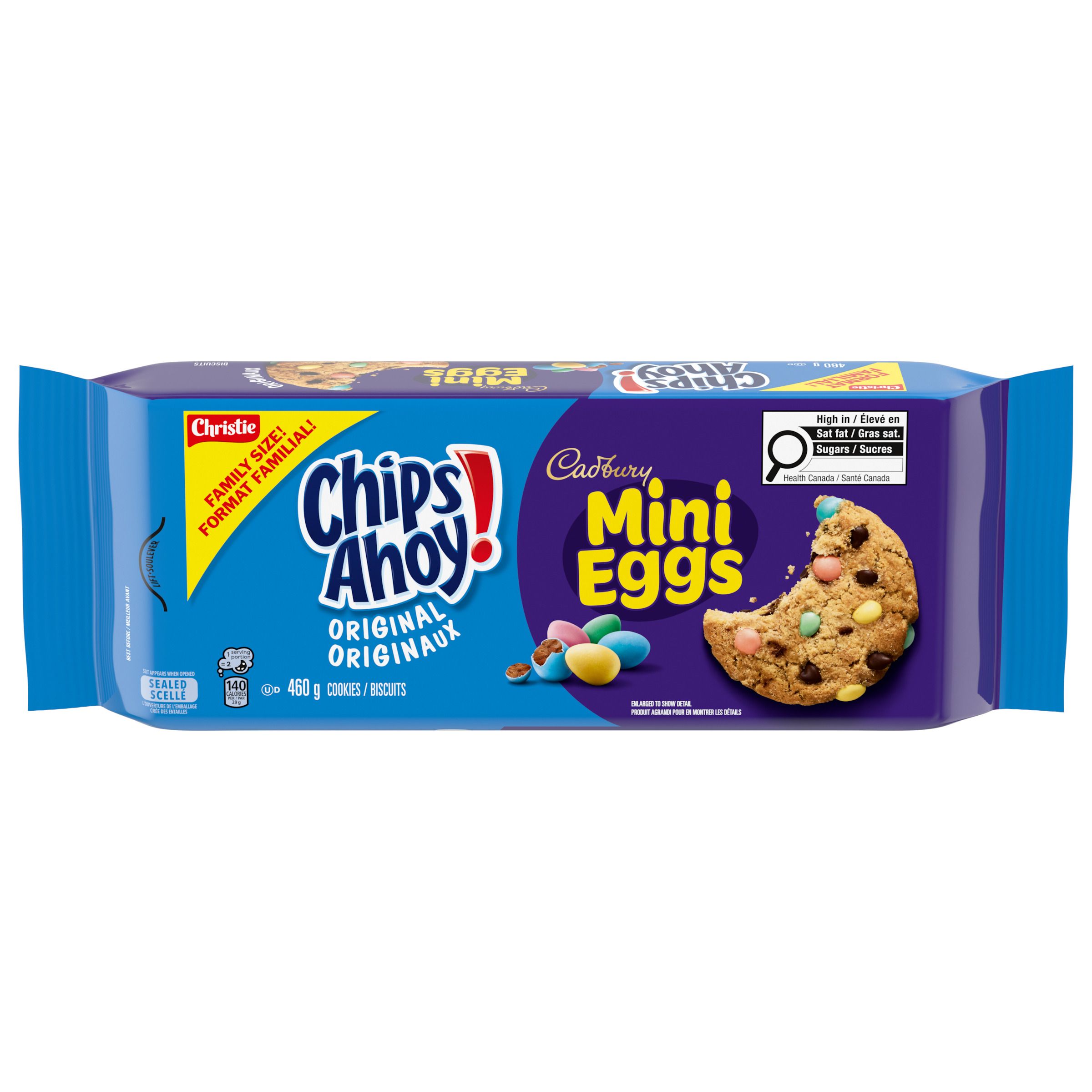 Chips Ahoy! Cadbury Mini Eggs Cookies, 460G