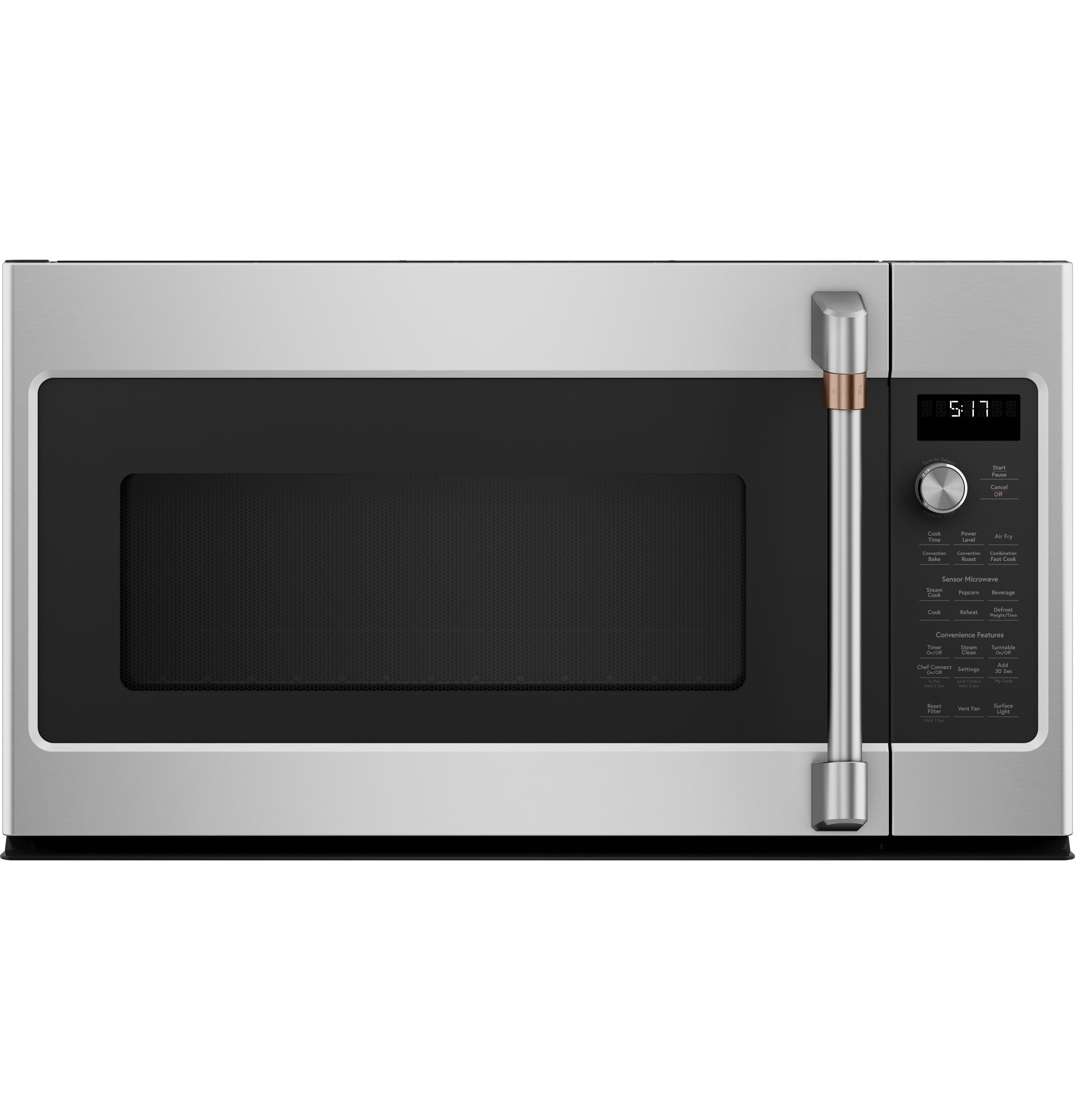 Café™ 1.7 Cu. Ft. Stainless Steel Over The Range Microwave view 4