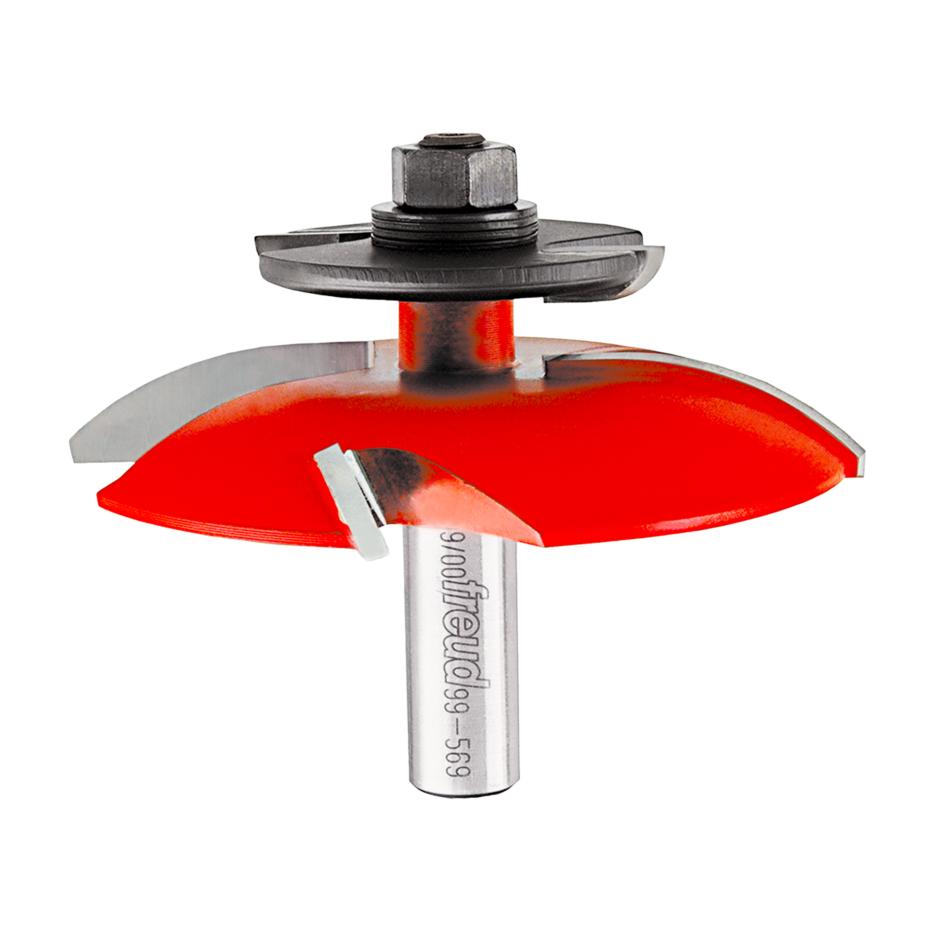 3-1/2" (Dia.) Raised Panel Bit w/Backcutters (Quadra-Cut)