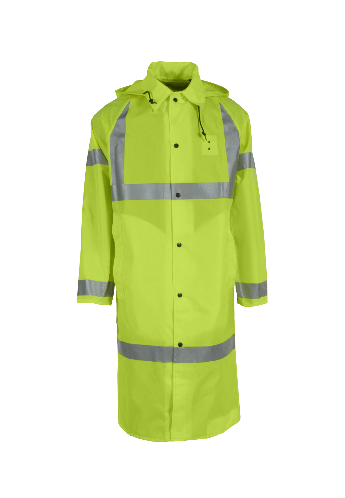 485CH Lightweight High Visibility Coat - Hi-Vis Lime - Size 2X