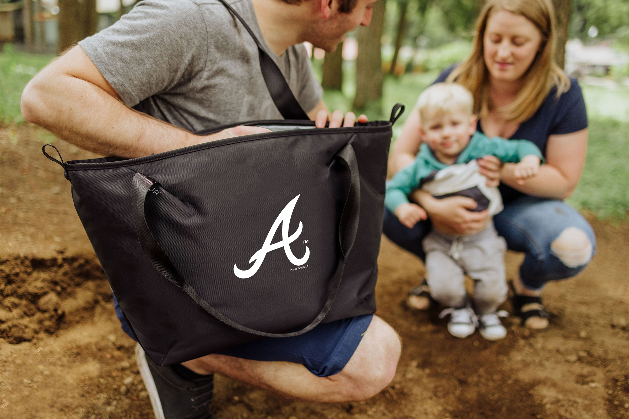 Atlanta Braves - Tarana Recycled Cooler Tote Bag