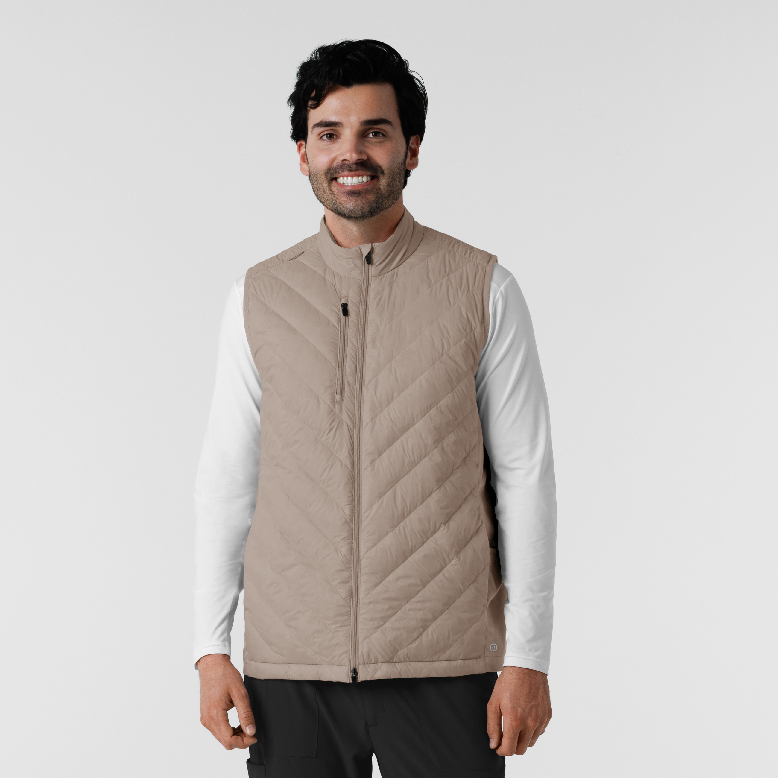 Men&#8216;s Quilted Scrub Vest-Wonder Wink