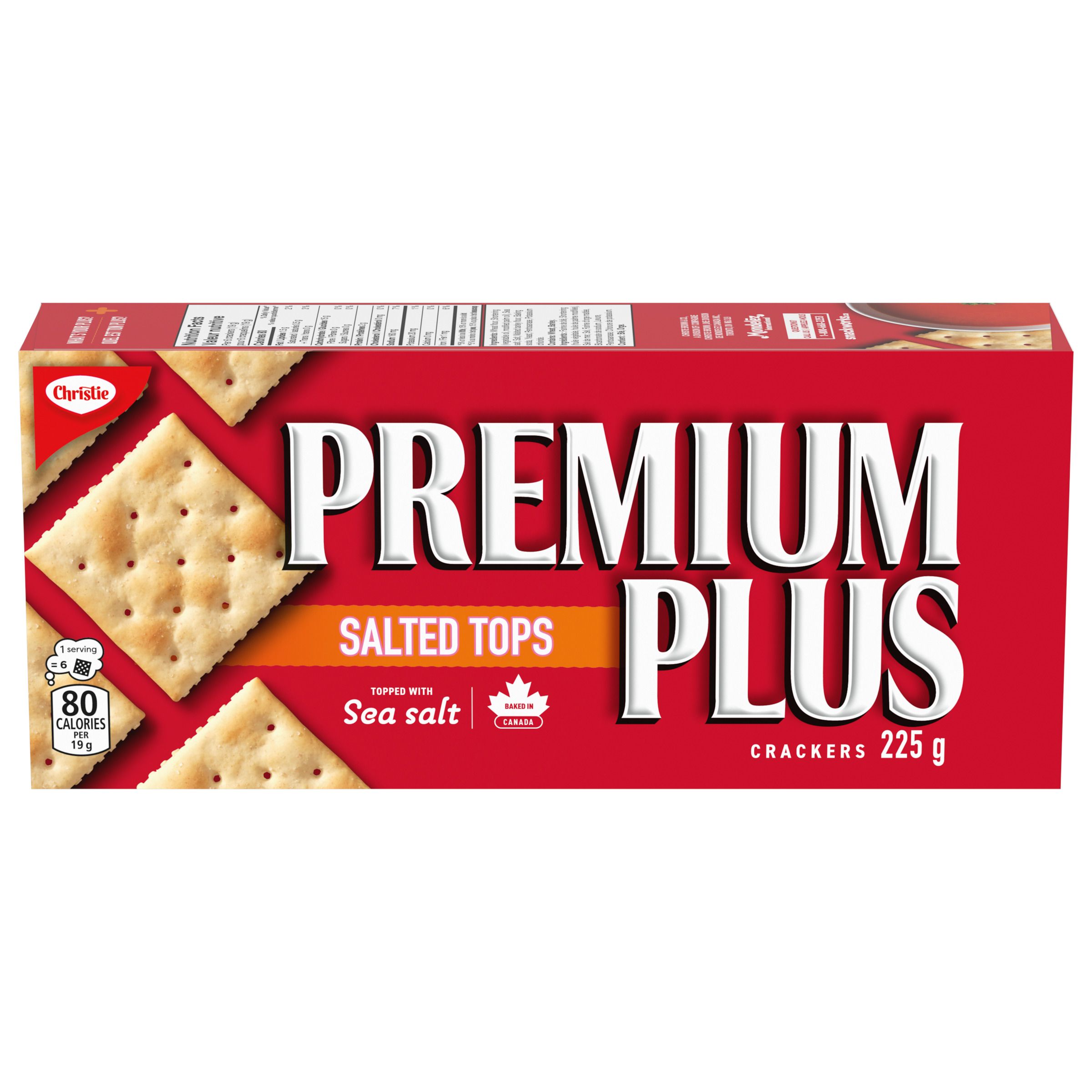 Premium Plus Salted Tops Crackers 225 G