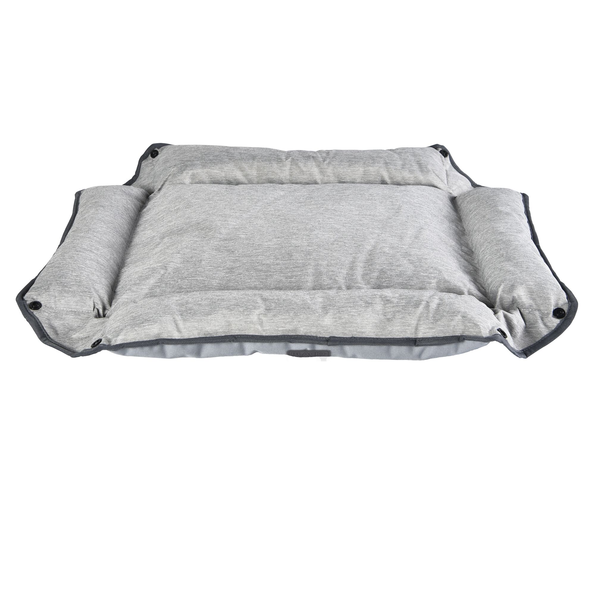 Flattened profile view of the BLACK+DECKER four way pet bed in a brighter color