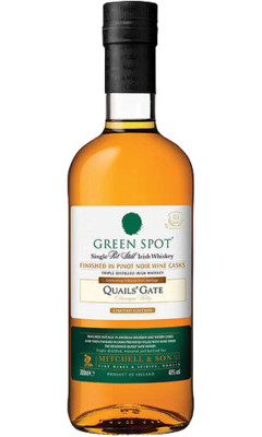 GREEN SPOT QUAILS GATE IRISH WHISKEY