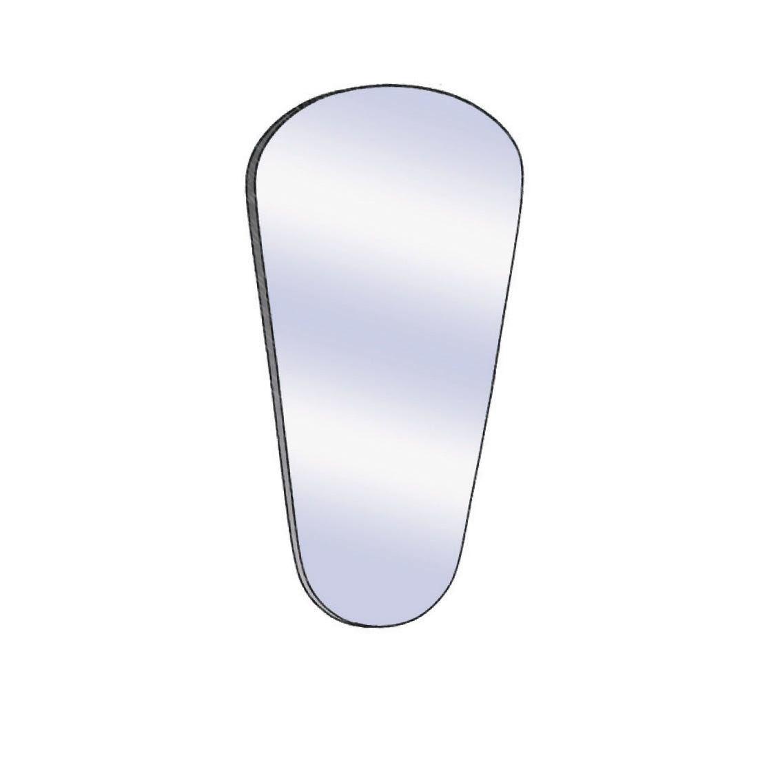 ACE Medium Buccal Intraoral Photo Mirror with malleable handle