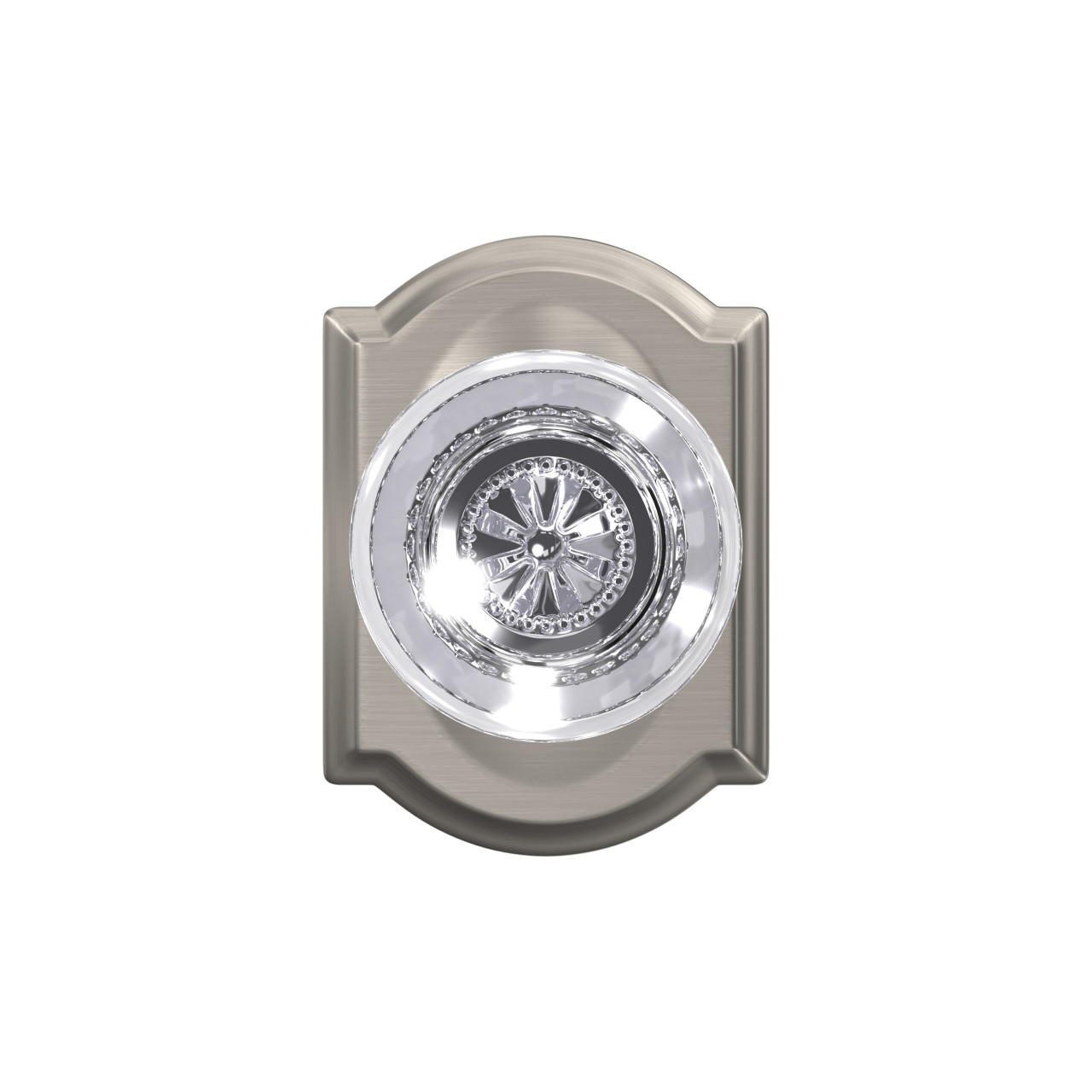 Custom Hobson Glass Non-Turning Knob