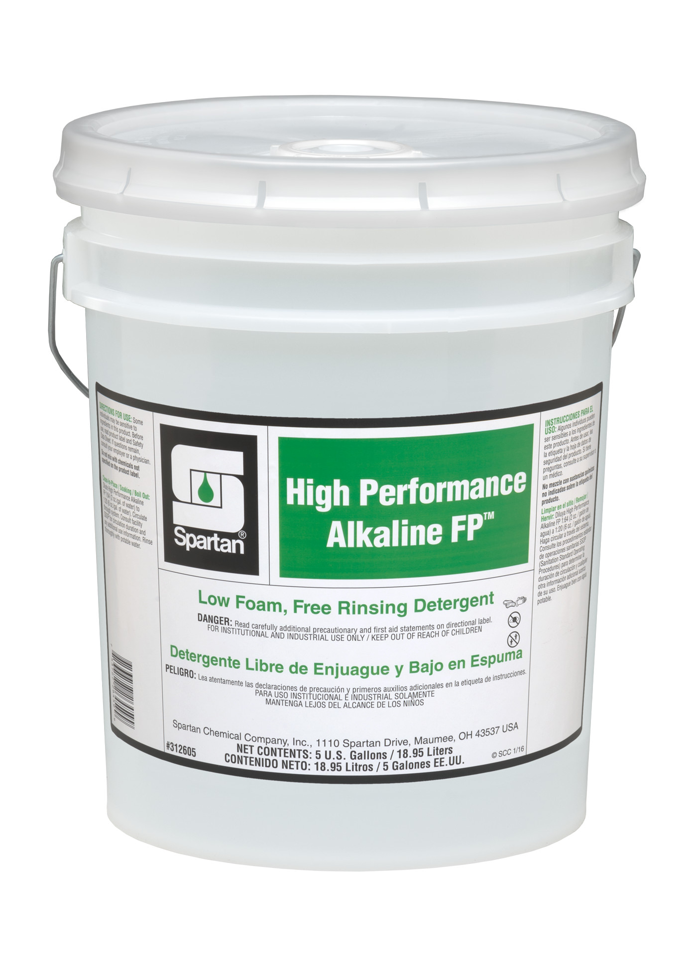 Spartan Chemical Company High Performance Alkaline FP, 5 GAL PAIL