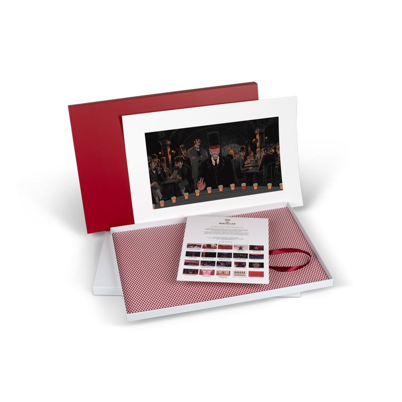 THE MACALLAN RED COLLECTION ART PRINTS, RODERICK KEMP SEEKS OUT SUPERIOR QUALITY