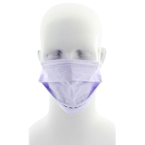 Procedure Earloop Mask L1 Lavender So Soft 50/bx