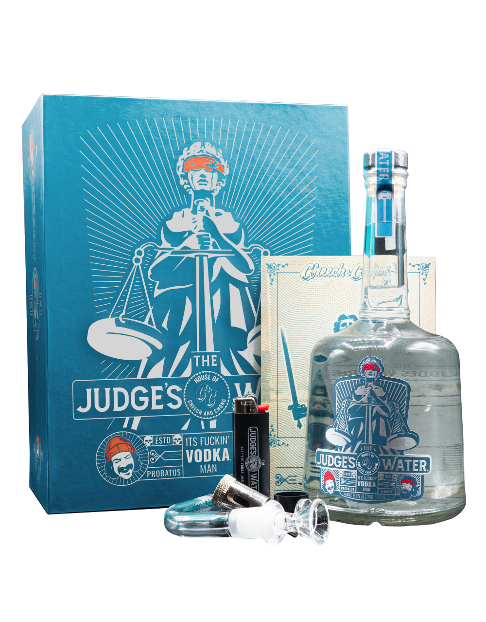 The Judges Water Cheech And Chong Cheech and Chong's the Judge's Water™️ Vodka | ReserveBar