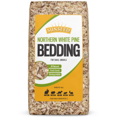 Image of Sunseed Northern White Pine Bedding for Small Animals, 1200 cu in