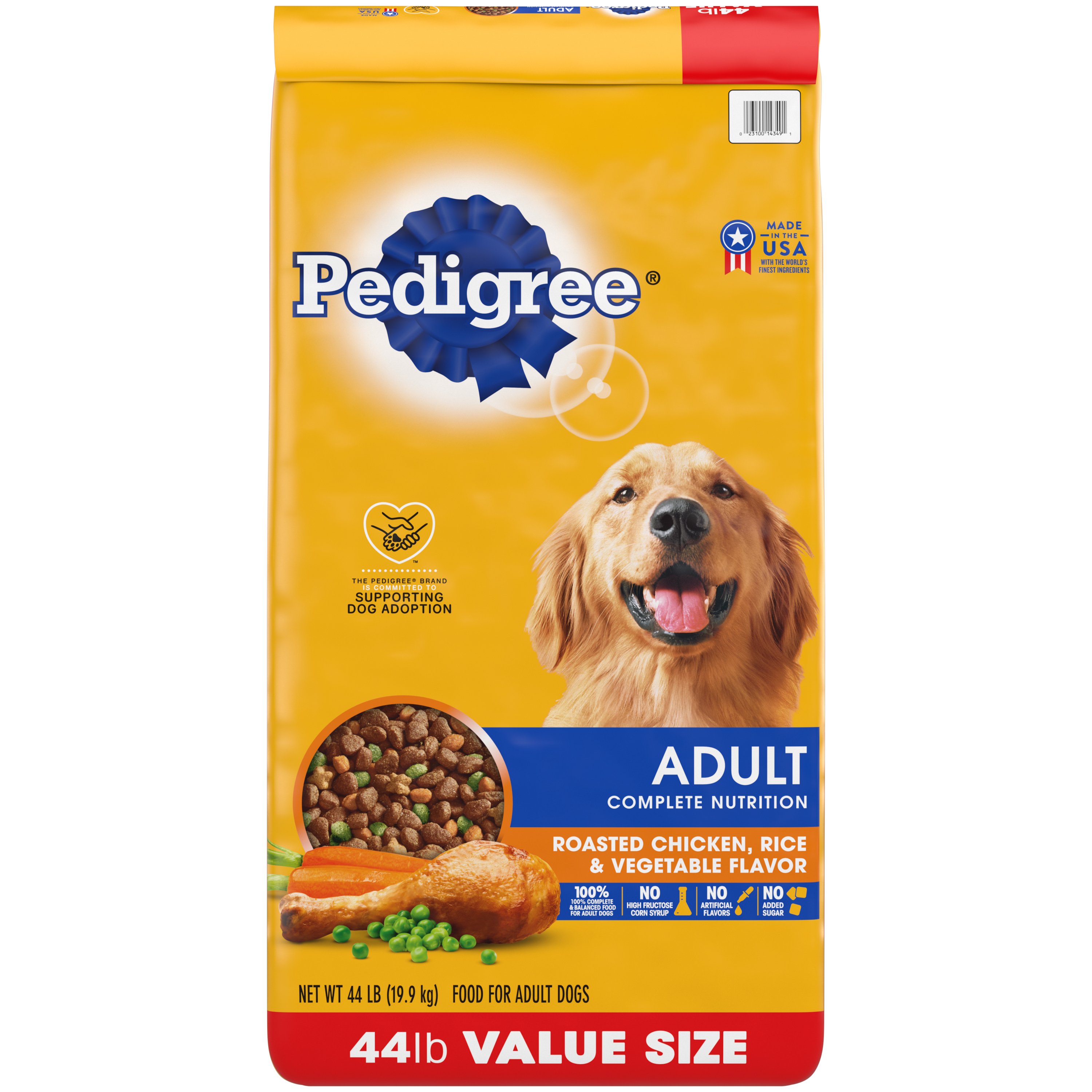 44 Lb Pedigree Adult Dog Chicken - Healing/First Aid