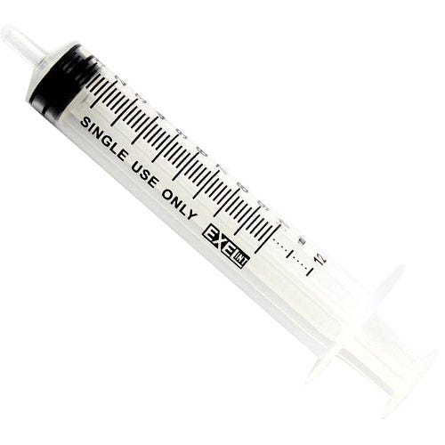 Syringe Slip Tip 10-12cc - 100/Box
