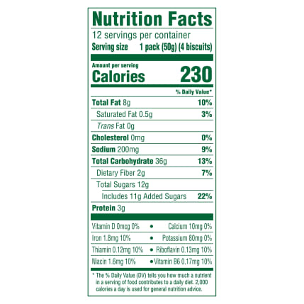 Nutrition Facts