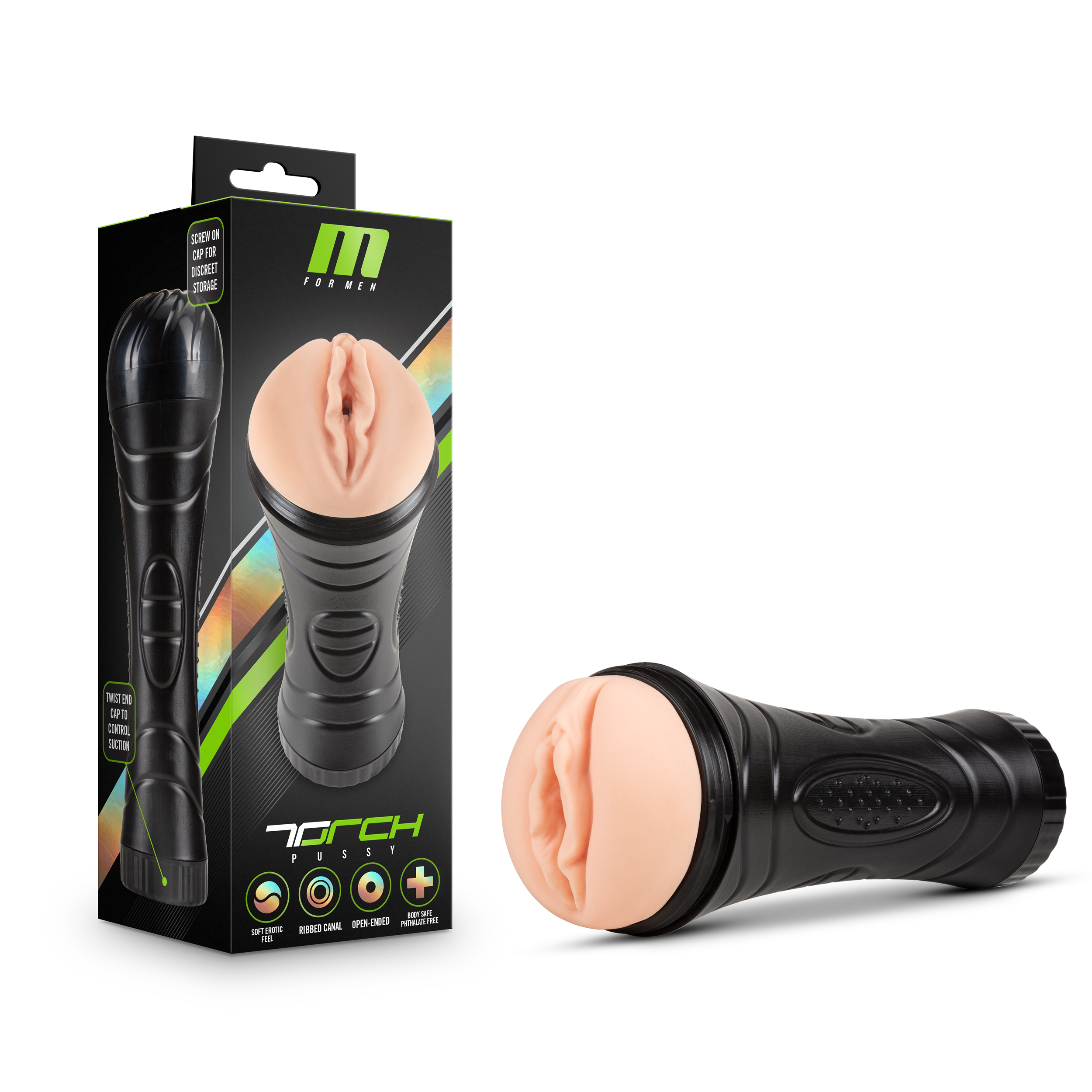 Blush M for Men The Torch Pussy Vanilla Masturbator / Stroker