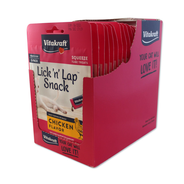 Alt-Image showing Lick ‘n’ Lap Snack™, Chicken Flavor, 5 Pack