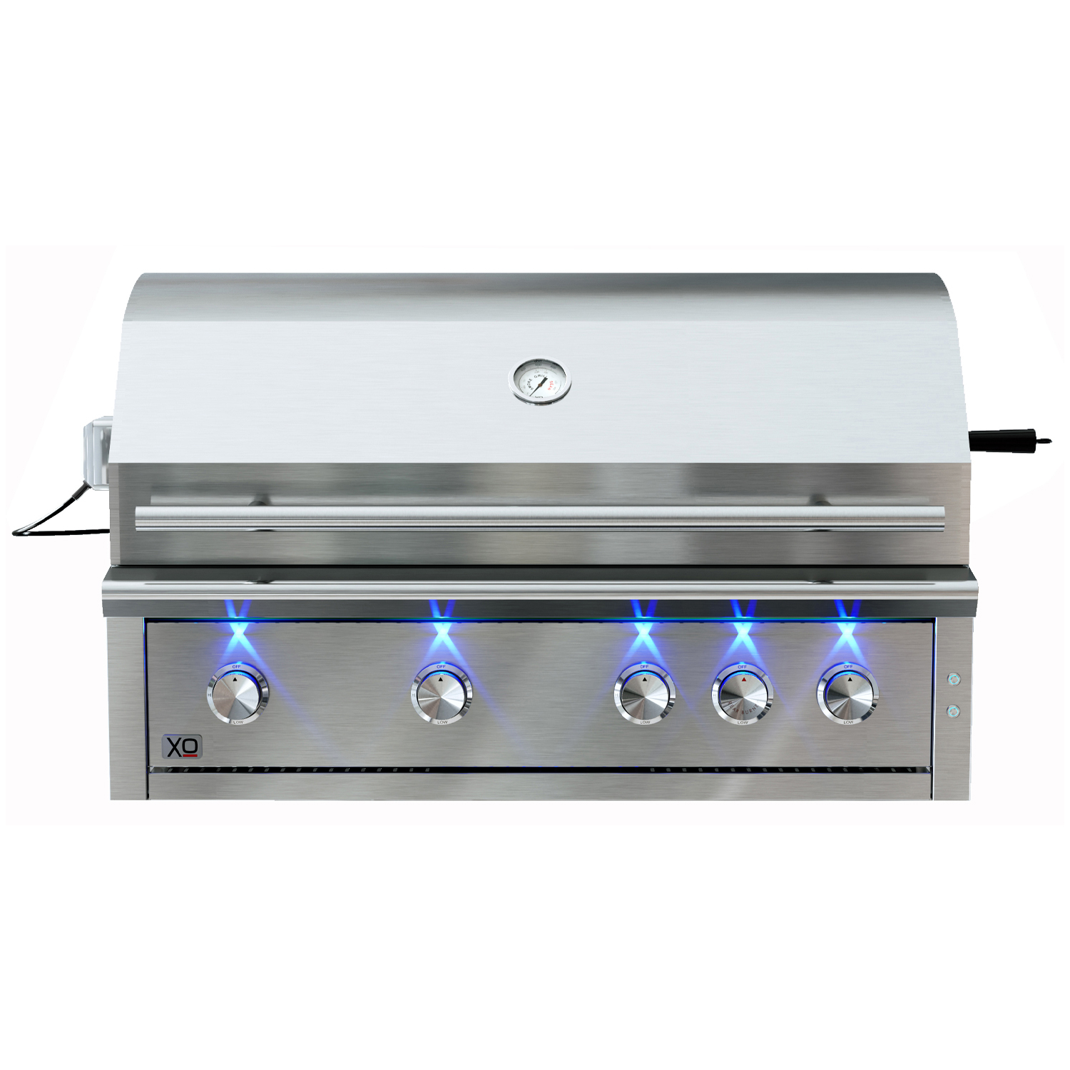 XO Appliances 42 304 Stainless Steel Grill 4 Burner w/ Rotisserie Rear Burner LP