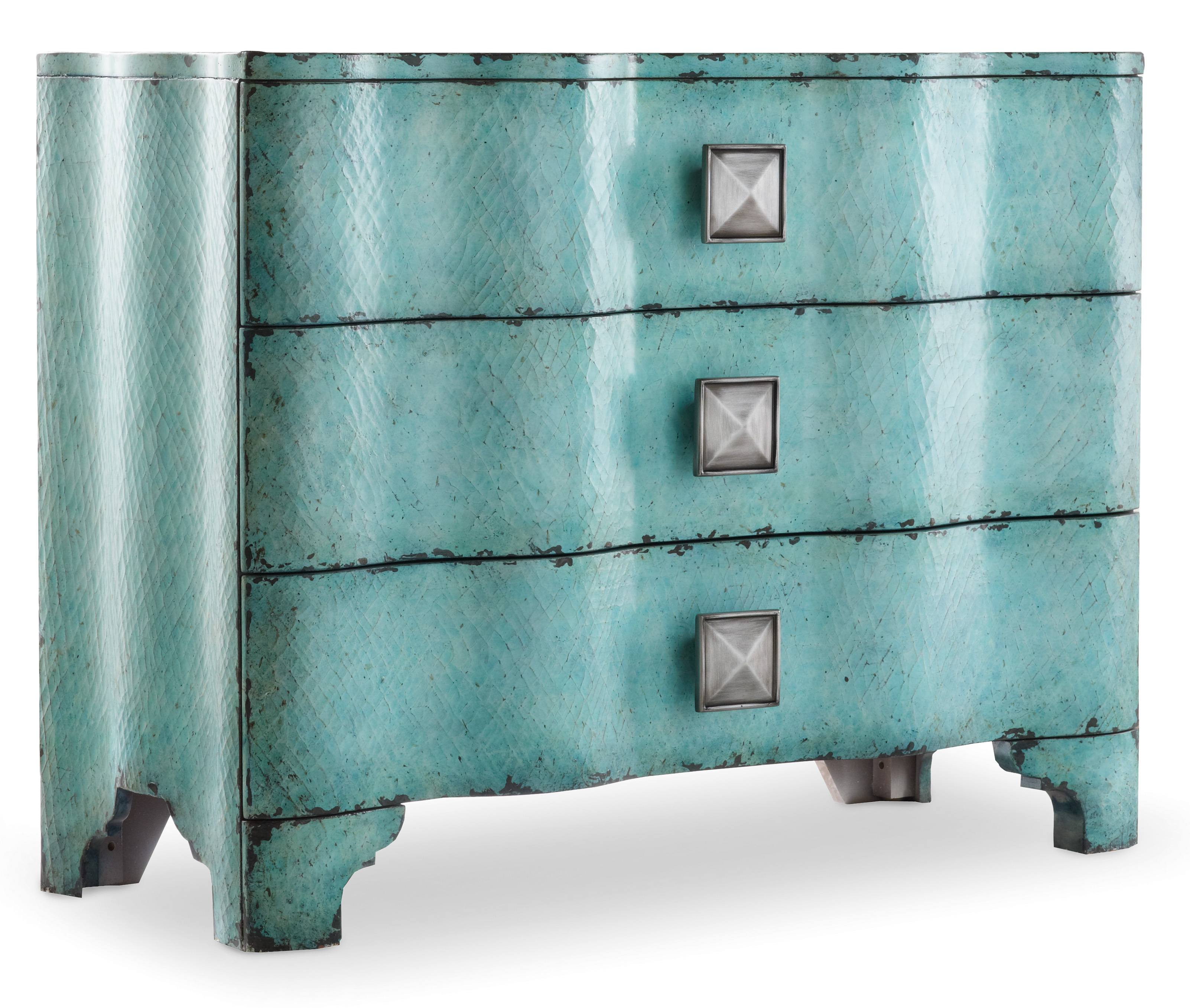 Picture of Turquoise Crackle Chest