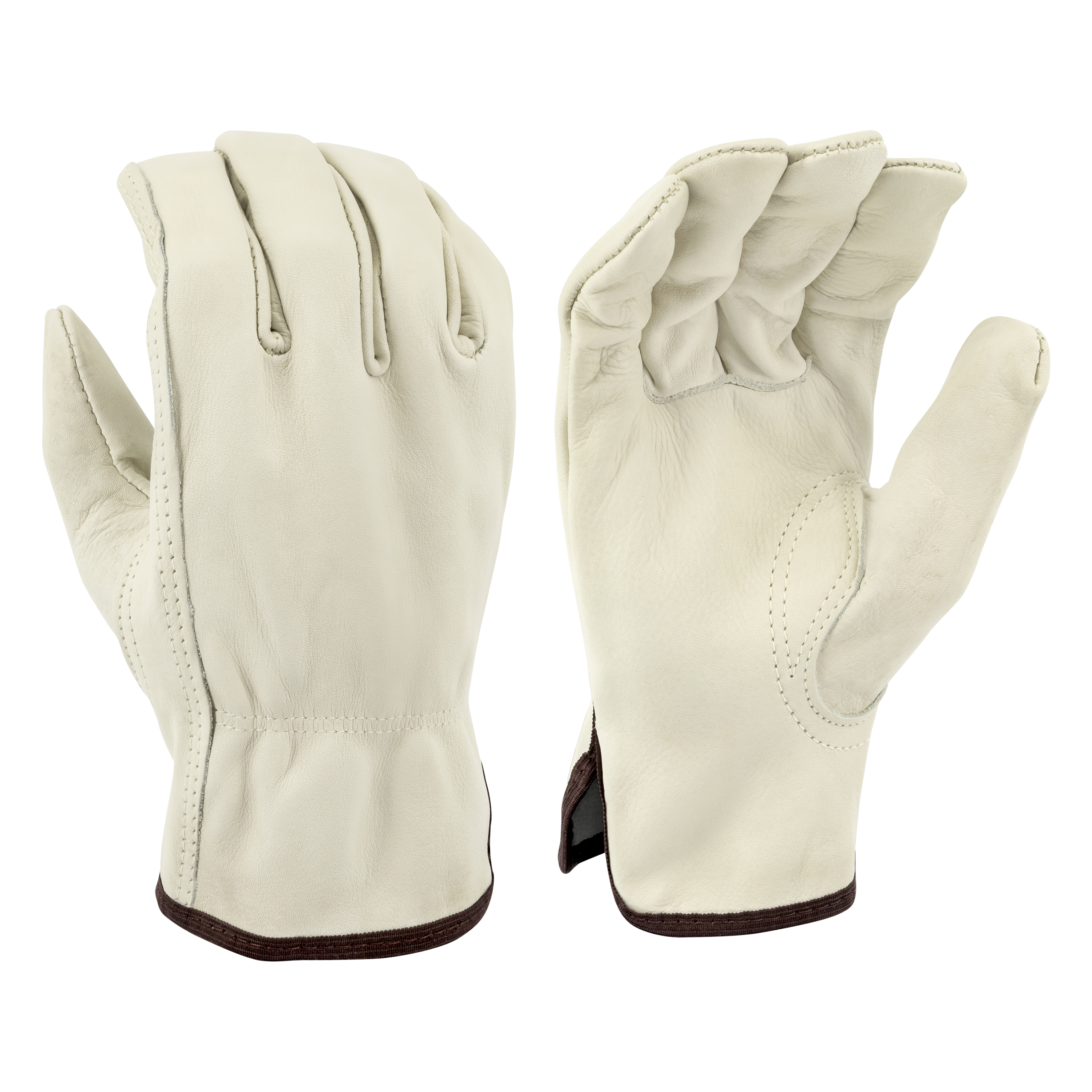 RWG4127 Value Grain Cowhide Leather Driver with Keystone Thumb - Size L