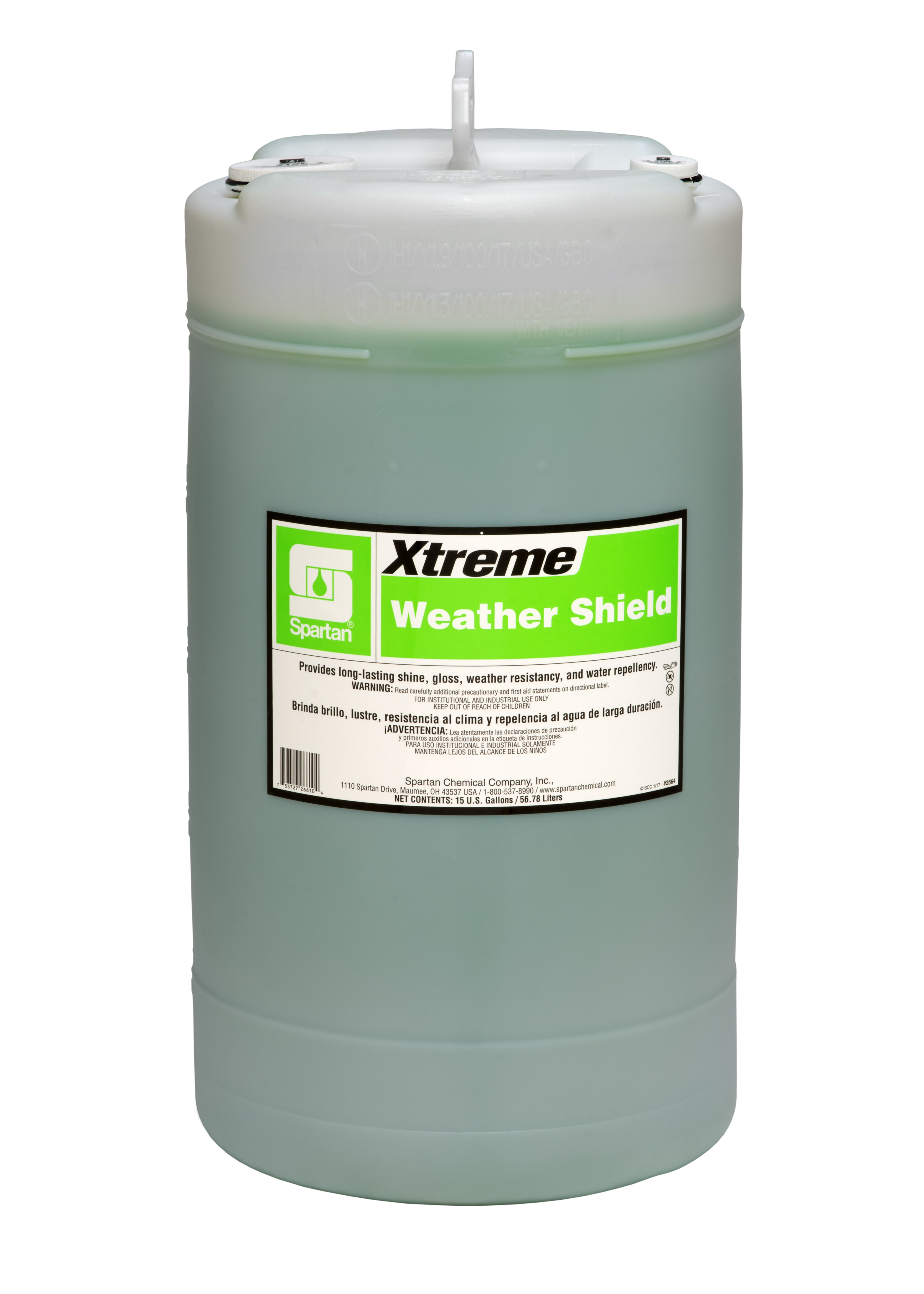 Spartan Chemical Company Xtreme Weather Shield, 15 GAL DRUM